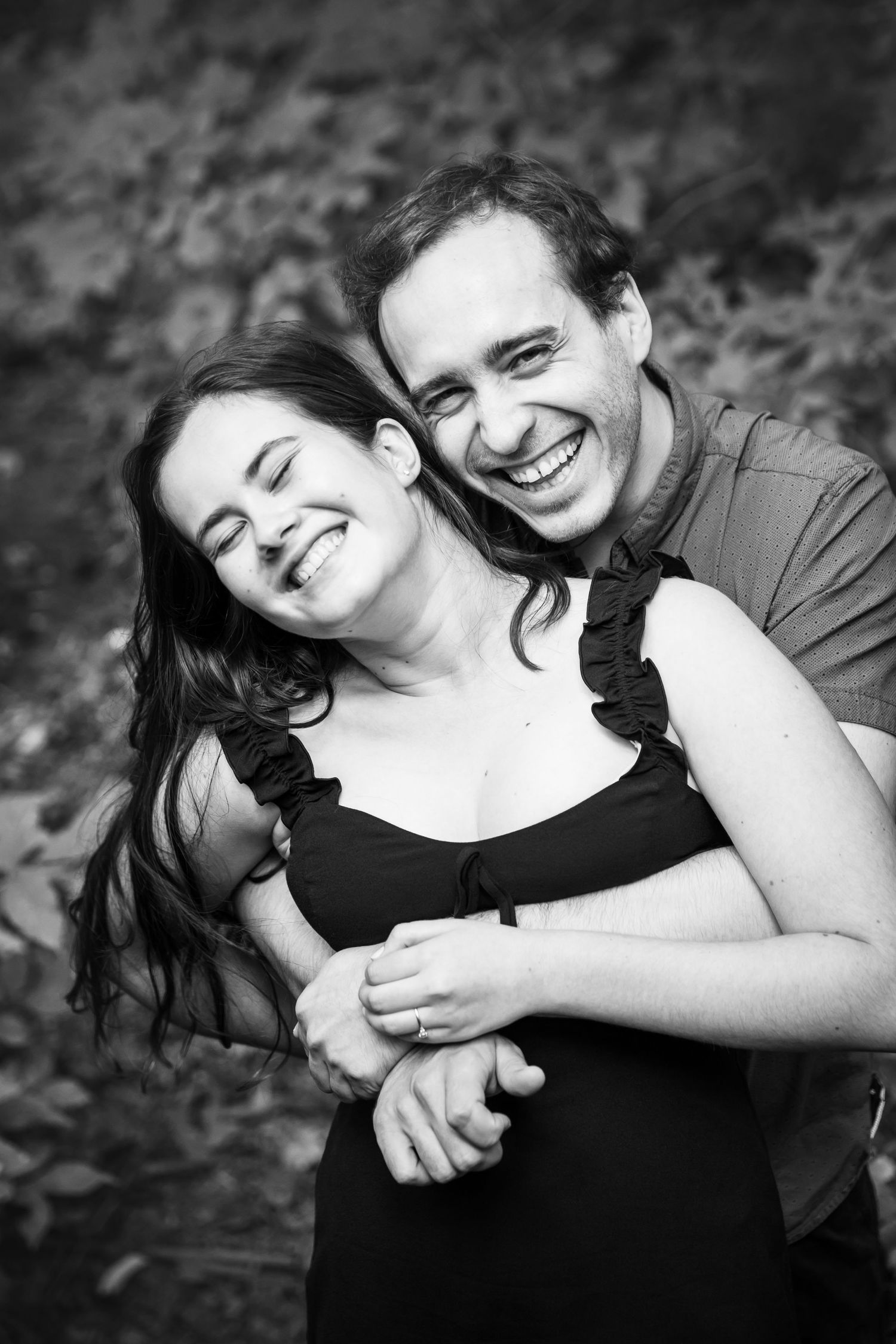 Sherman Falls Heritage Trail Ancaster Ontario Engagement Photos Shawn Van Daele