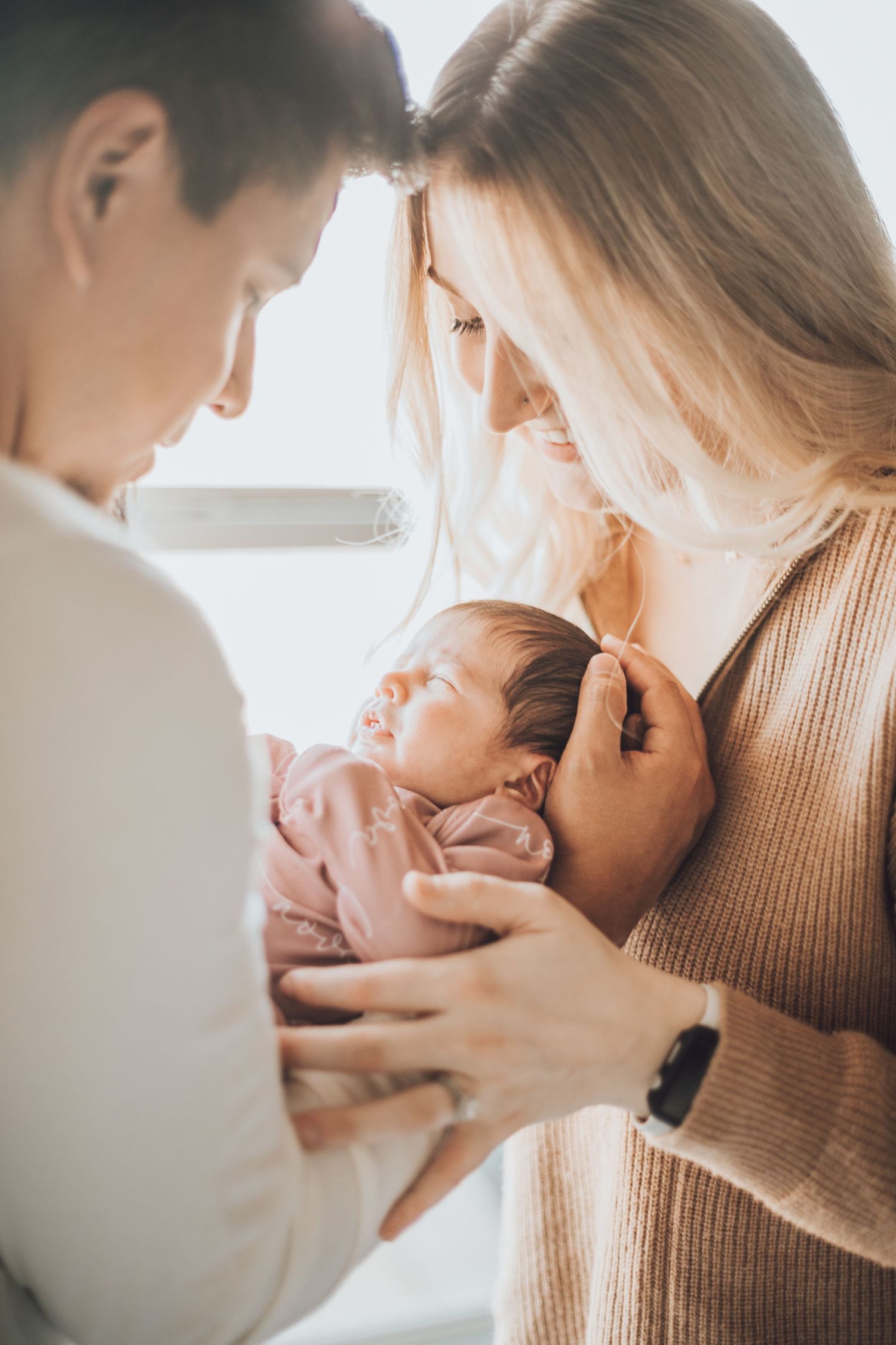 Newborn Lifestyle Session Bay Nicole Photography Testimonial
