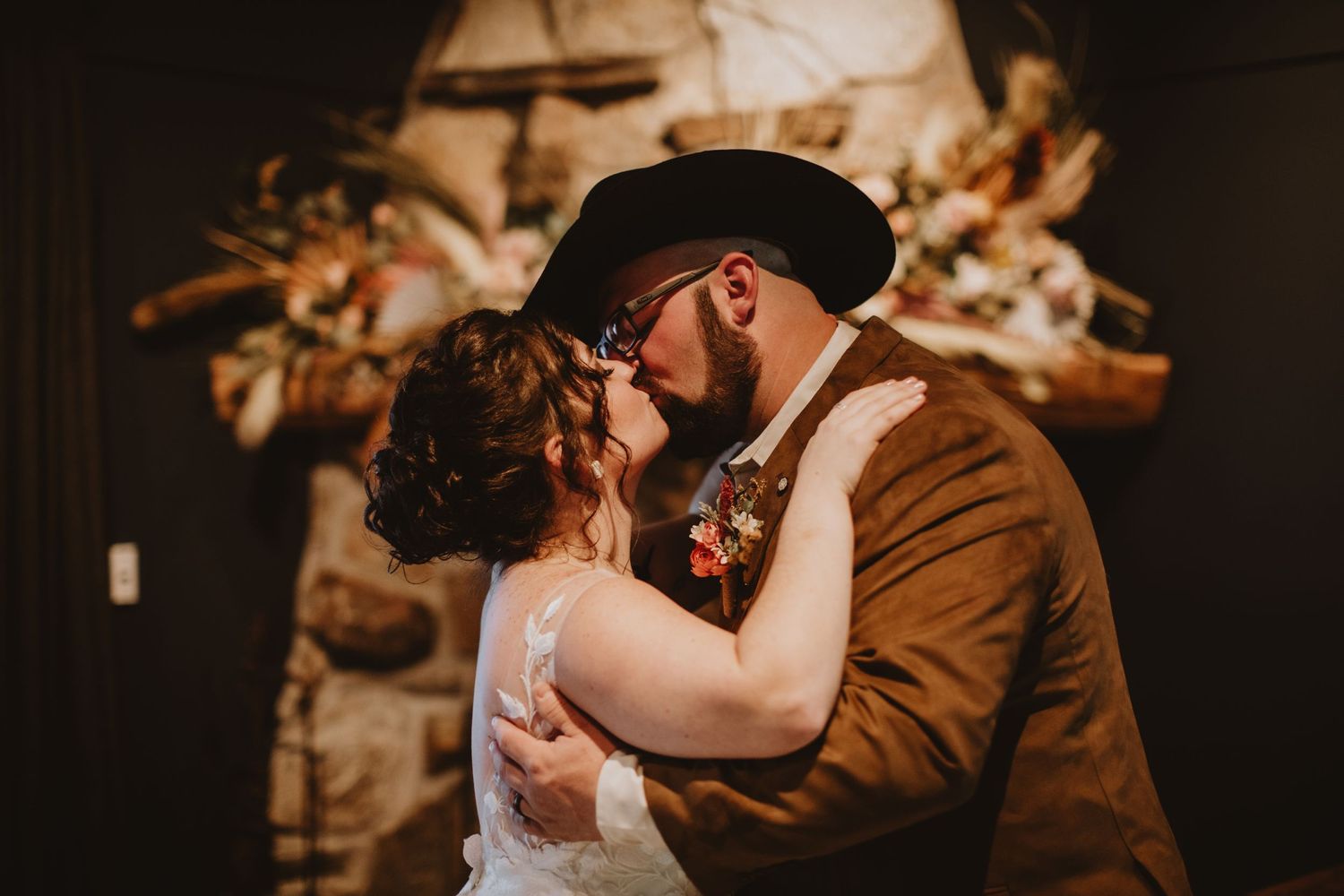 First Look for Jackson Hole, WY Elopement by Carli Layton Photography, a Texas Elopement Photographer.