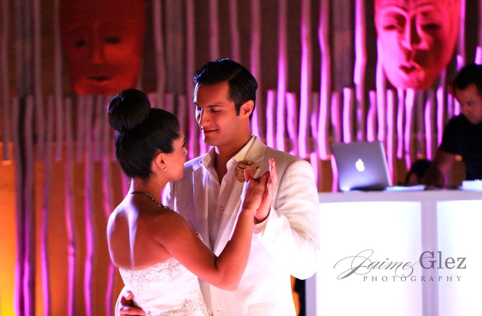first dance at mayan palace riviera maya