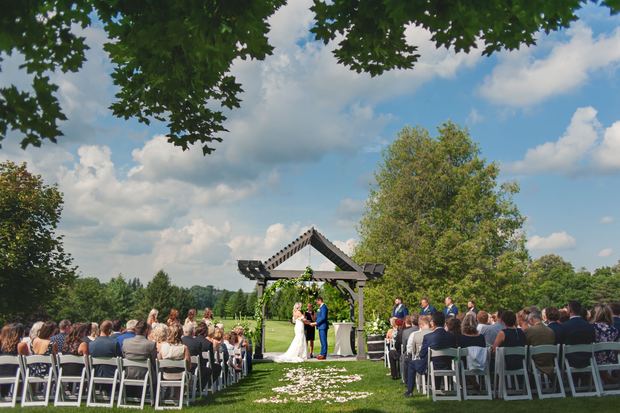 St.Mary's Golf & Country Club Summer Wedding Photography by Shawn Van Daele