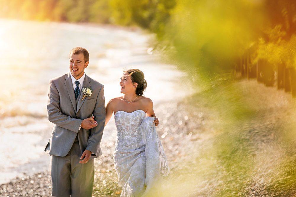 Rustic Farmhouse Backyard Wedding Photos by London Ontario Photographer Shawn Van Daele