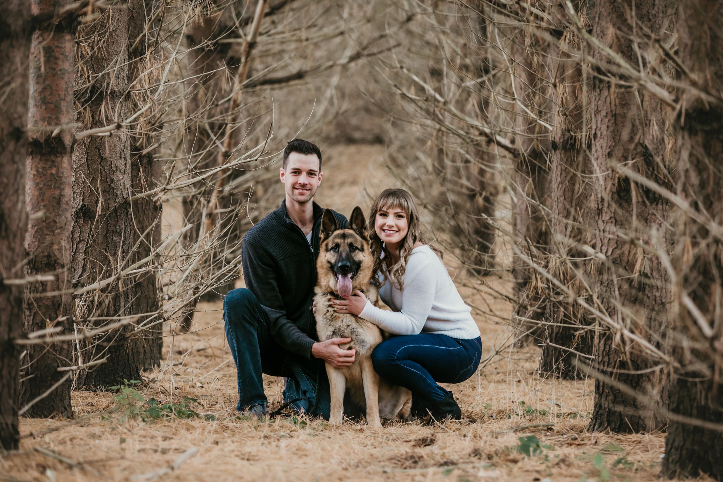 Fall engagement photos at Fanshawe Conservation Area London Ontario by photographer Shawn Van Daele