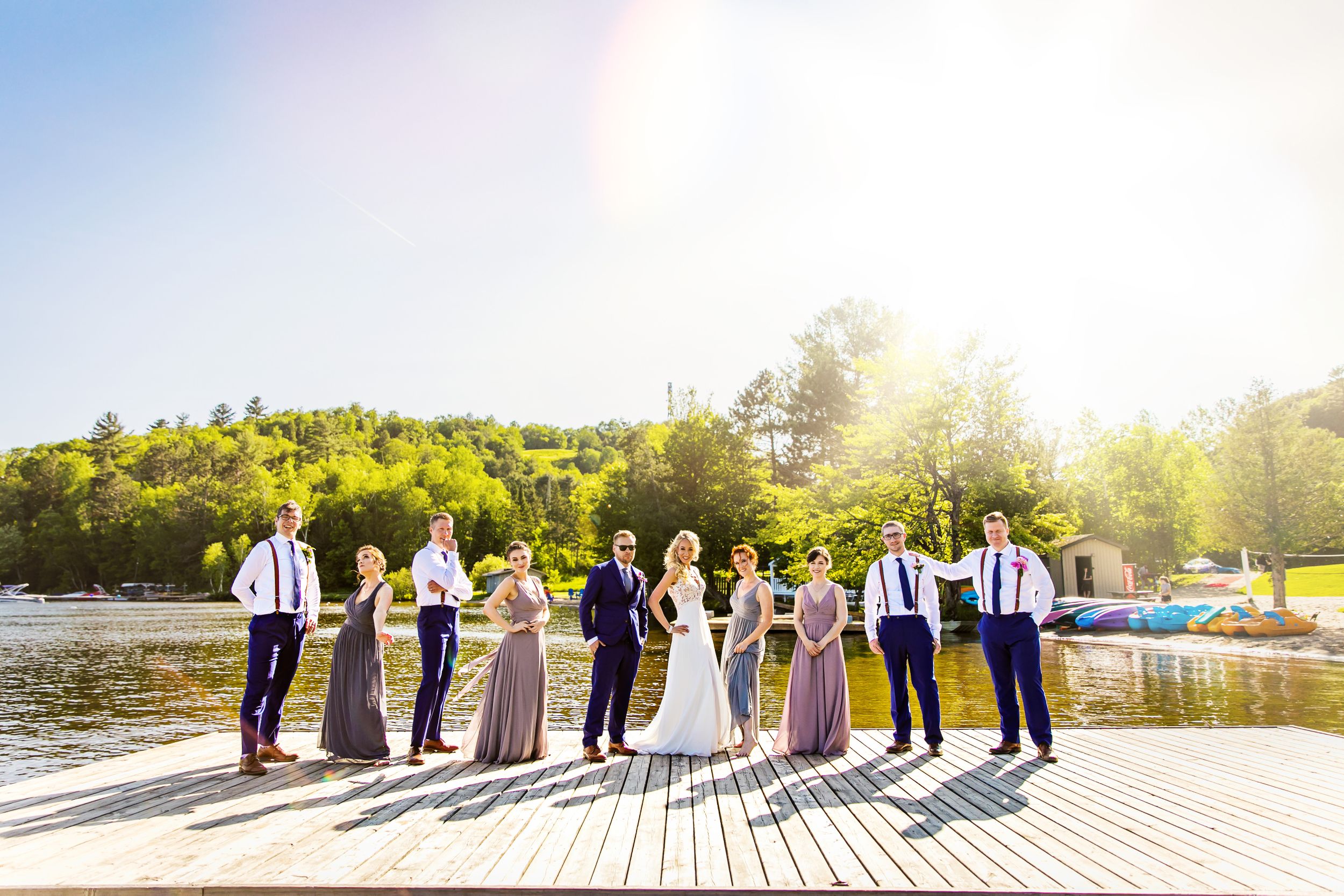 Hidden Valley Resort Huntsville Ontario Wedding Photos Shawn Van Daele