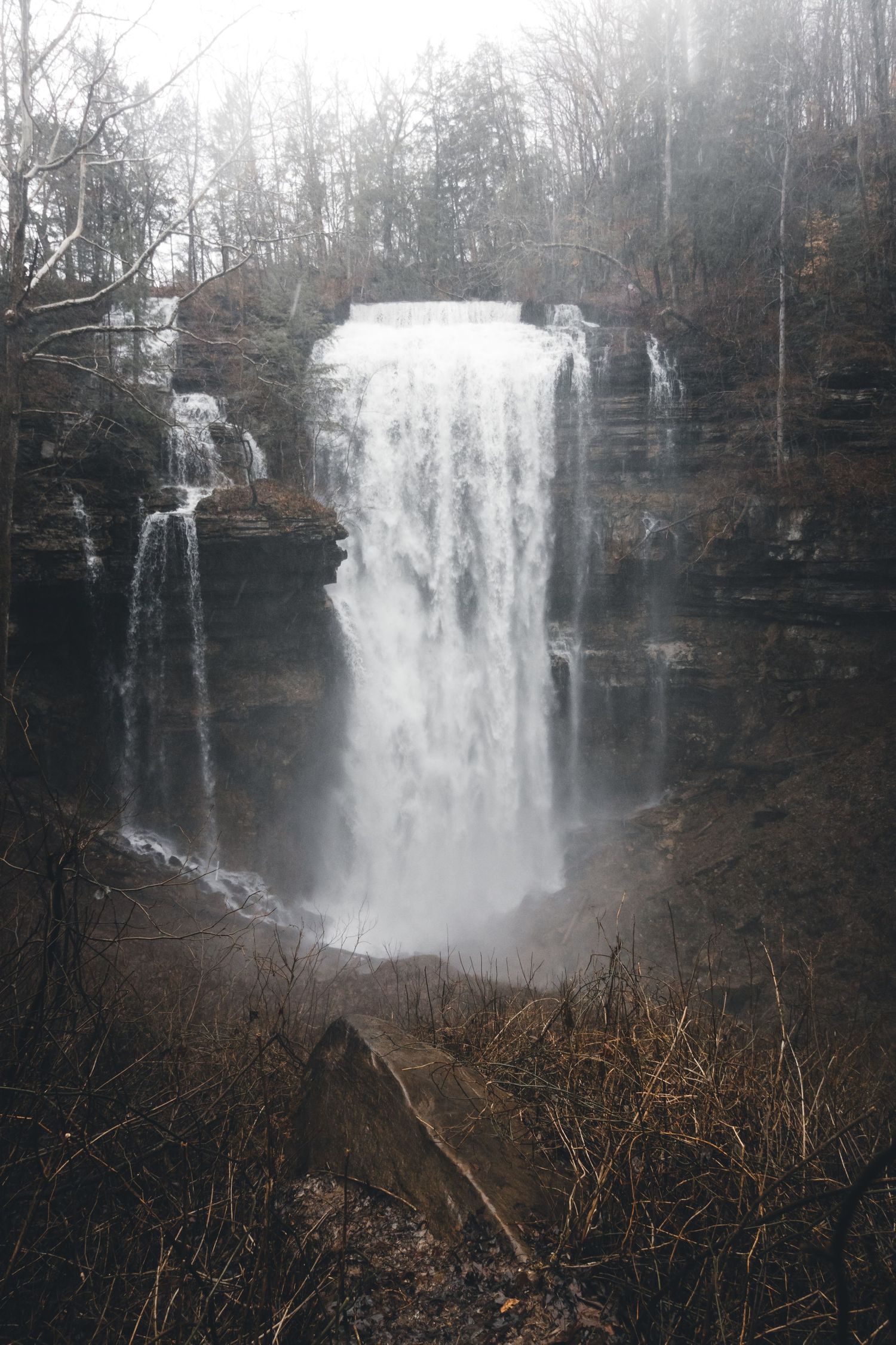 Virgin Falls at Virgin Falls State Natural Area.