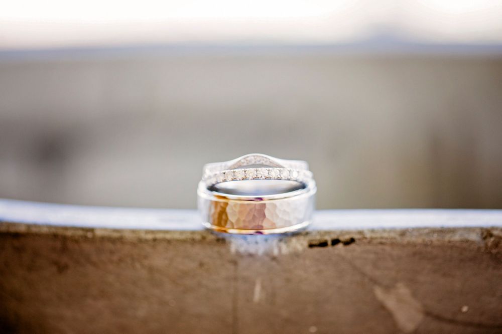 Wedding rings at the Groves on 41