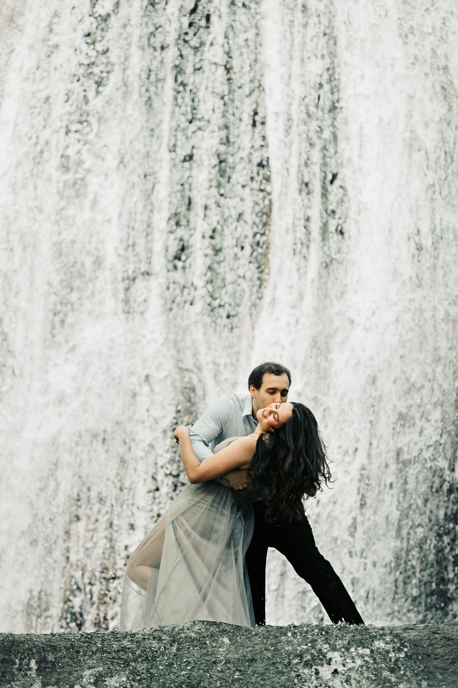 Sherman Falls Heritage Trail Ancaster Ontario Engagement Photos Shawn Van Daele