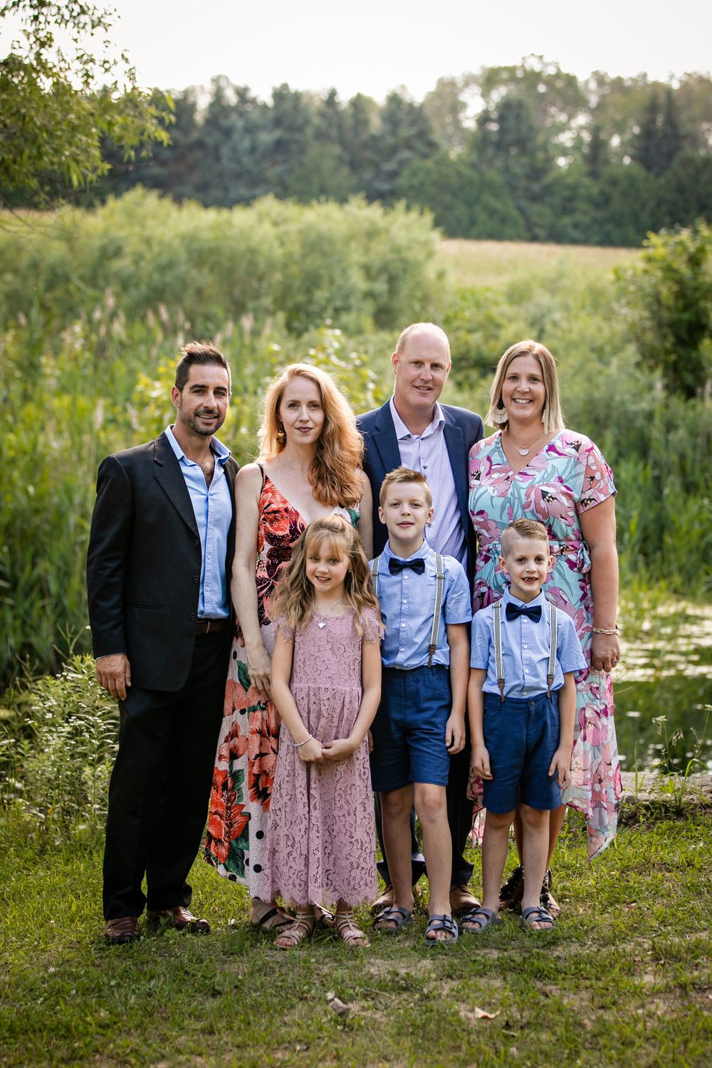 Charming rustic backyard wedding in Mount Brydges Ontario by London photographer Shawn Van Daele