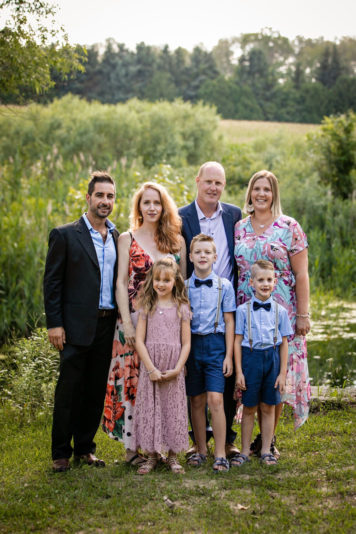 Charming rustic backyard wedding in Mount Brydges Ontario by London photographer Shawn Van Daele