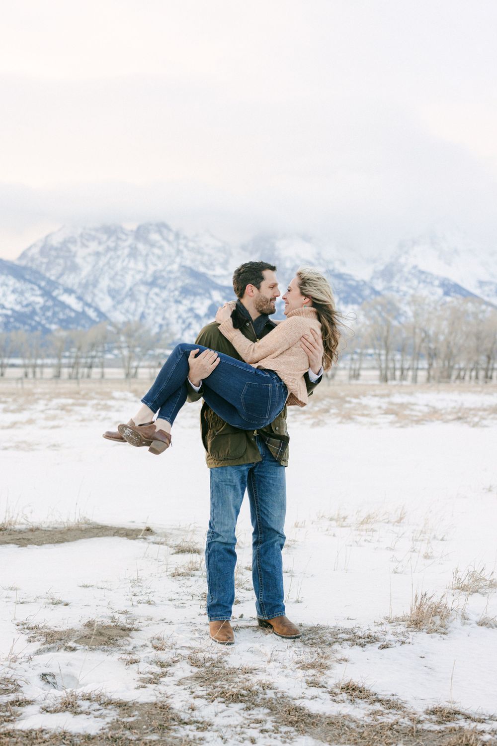 Jackson Hole engagement session