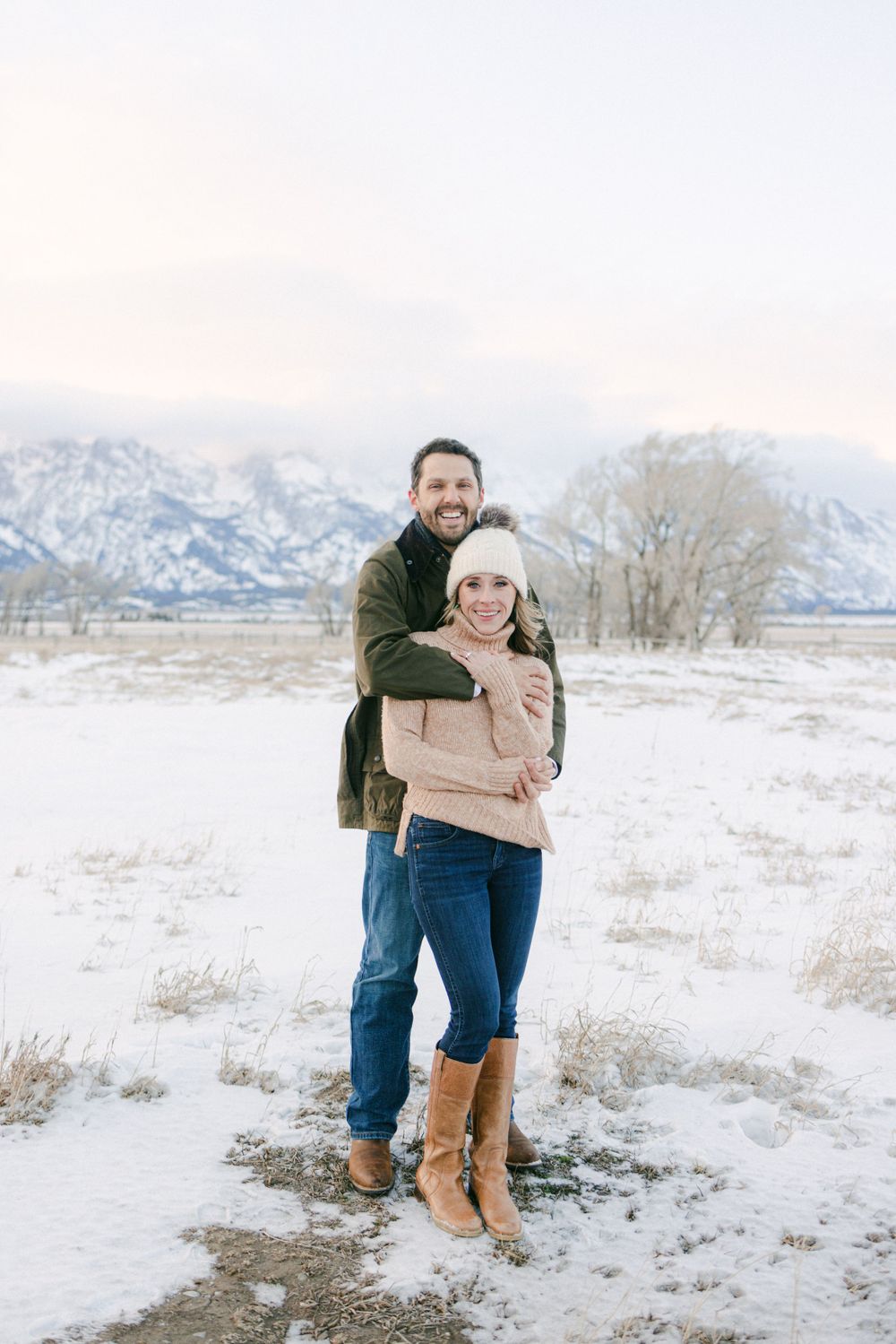 Jackson Hole engagement session