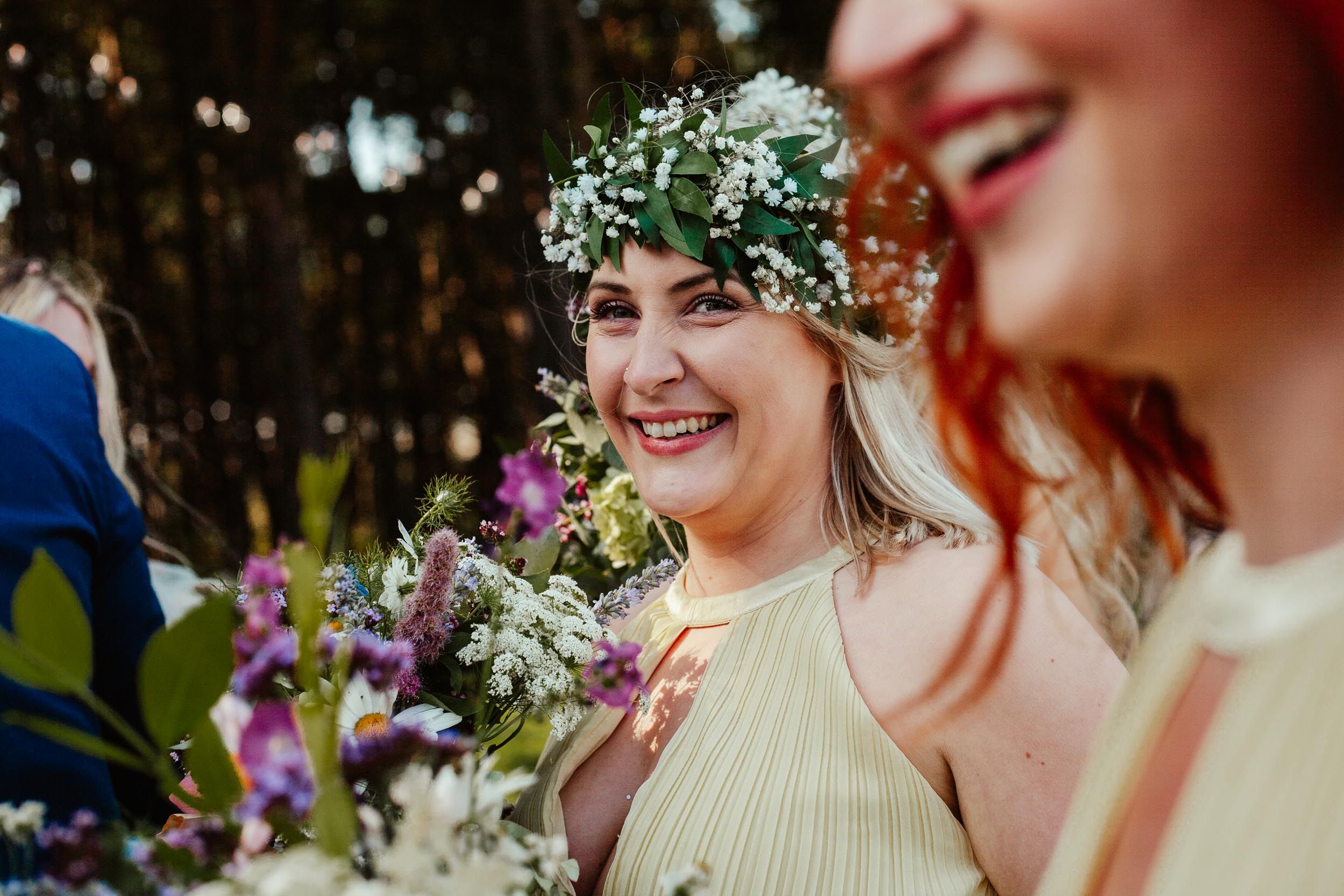Ravensheugh Log Cabin Garden Wedding Scotland