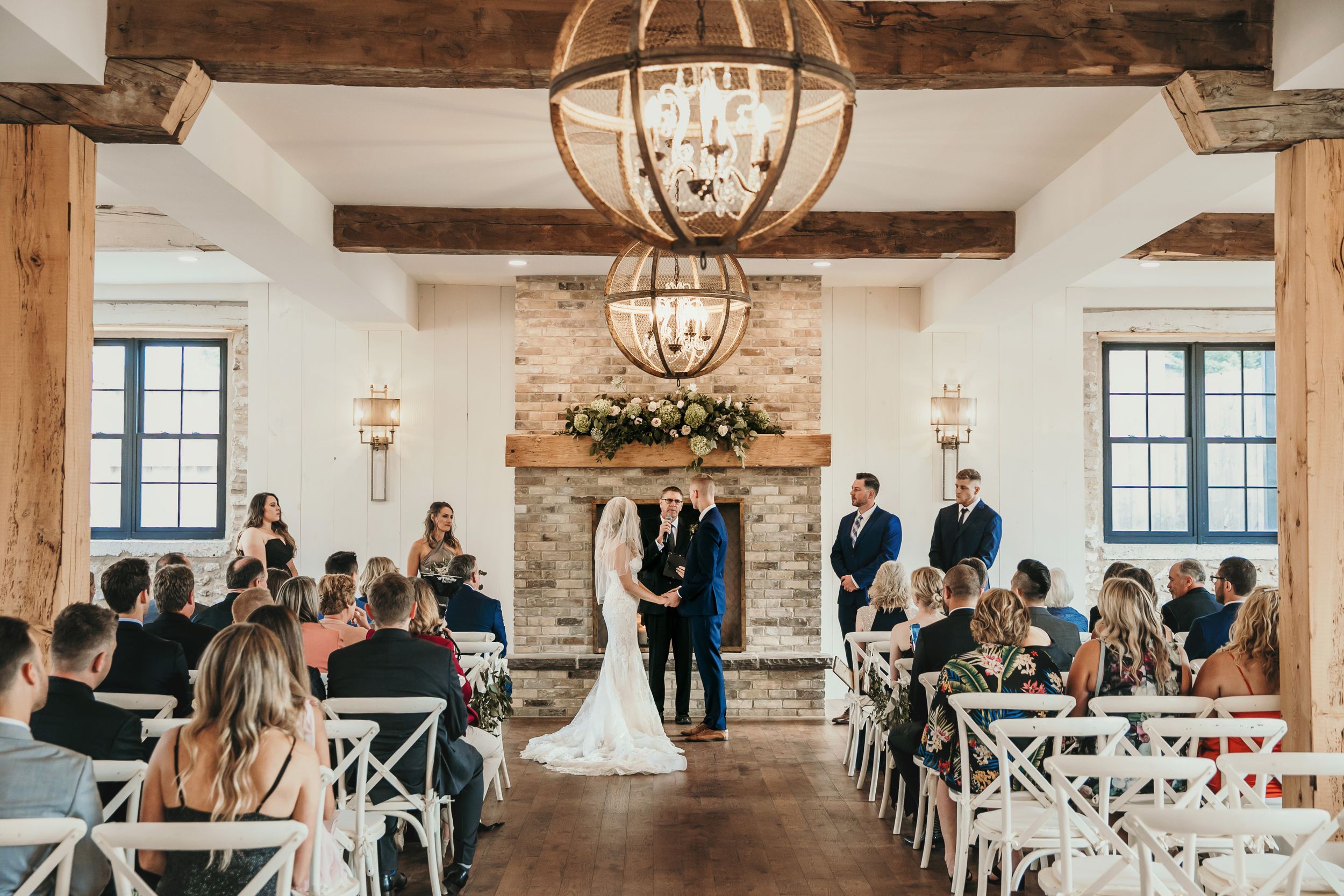 Elora Mill Wedding Photos The Foundry Ceremony