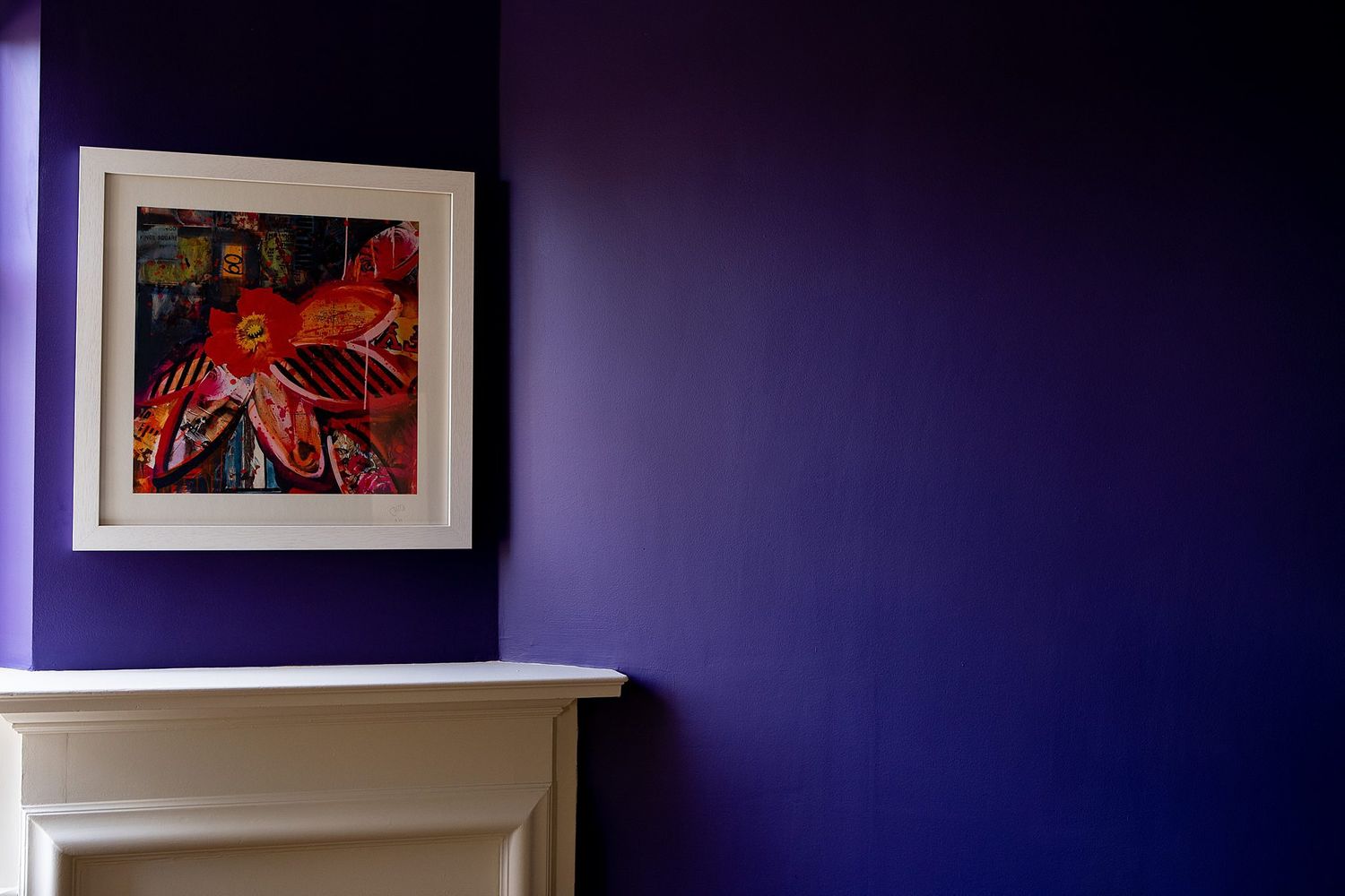 commercial photographer gloucestershire purple wall cowley manor