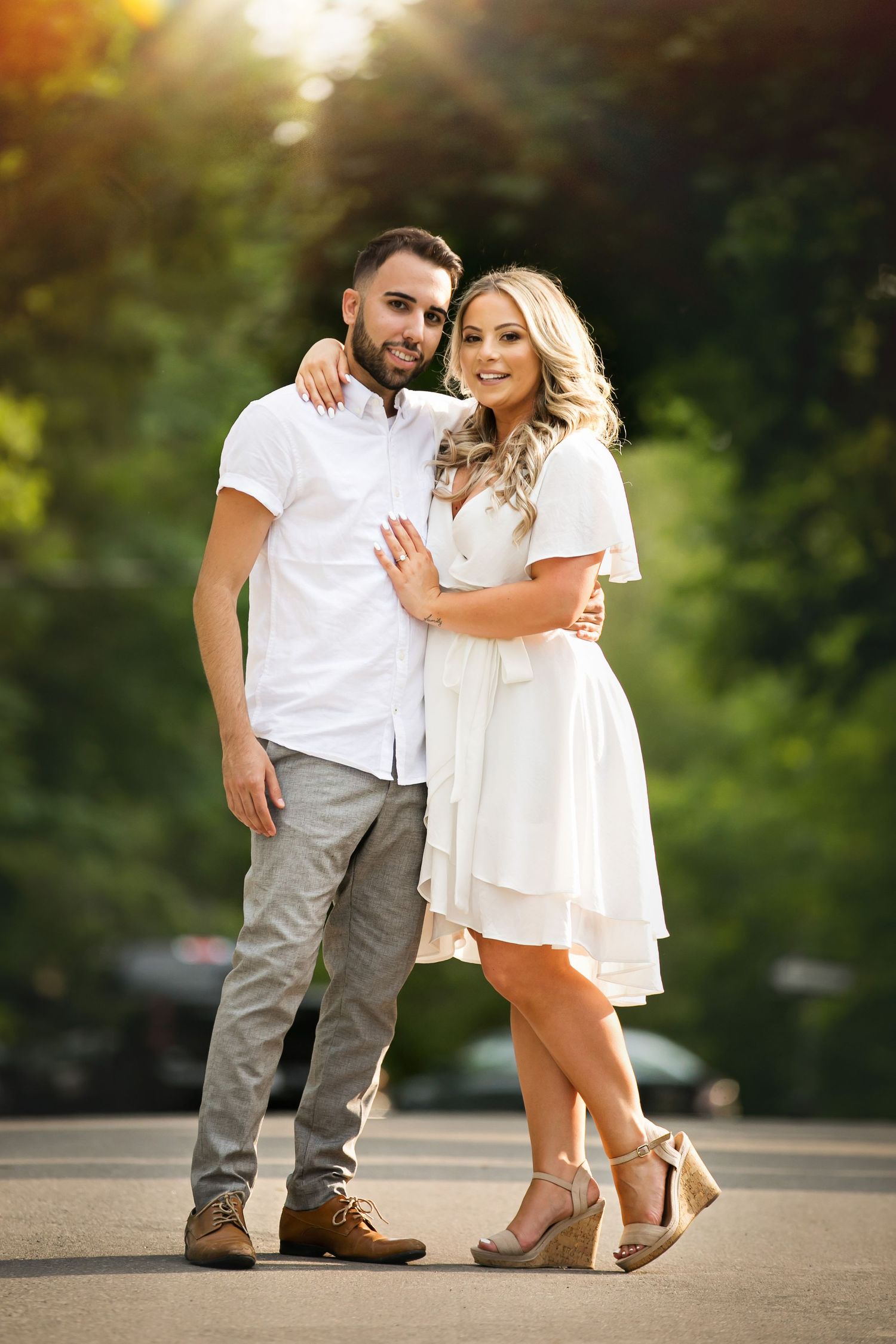 Elora Gorge Ontario Spring Summer Engagement Photos by Shawn Van Daele