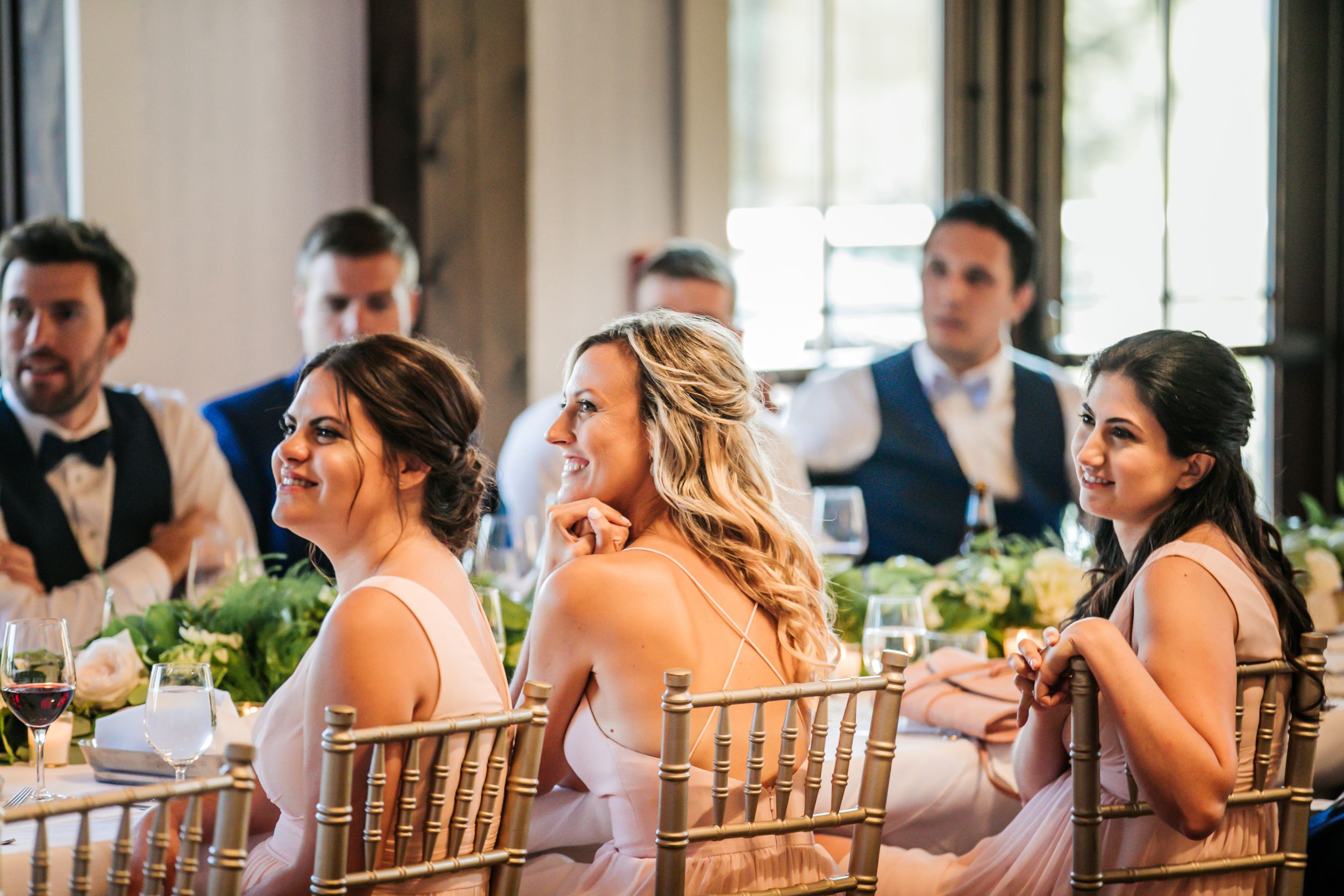 Whistle Bear Golf Club Rose Room Reception Wedding Photos