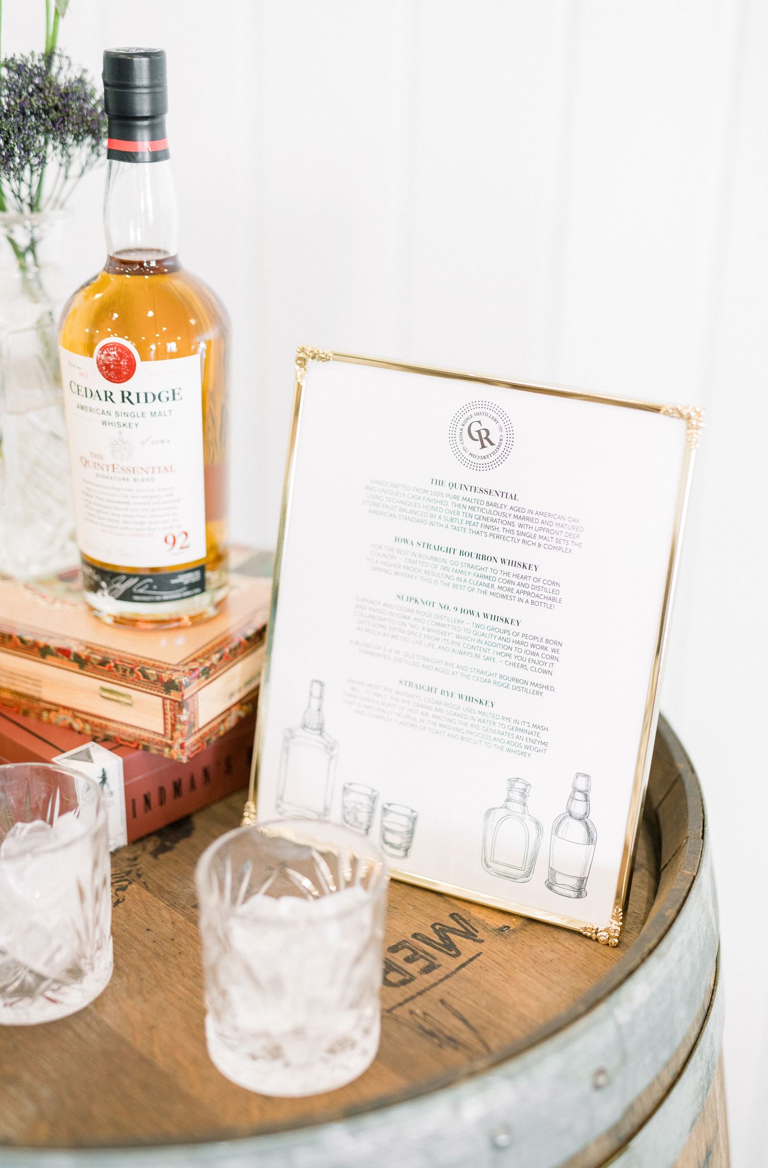 Light and airy 1868 Farmhouse Wedding in Boone, Iowa with Modern Dress gown