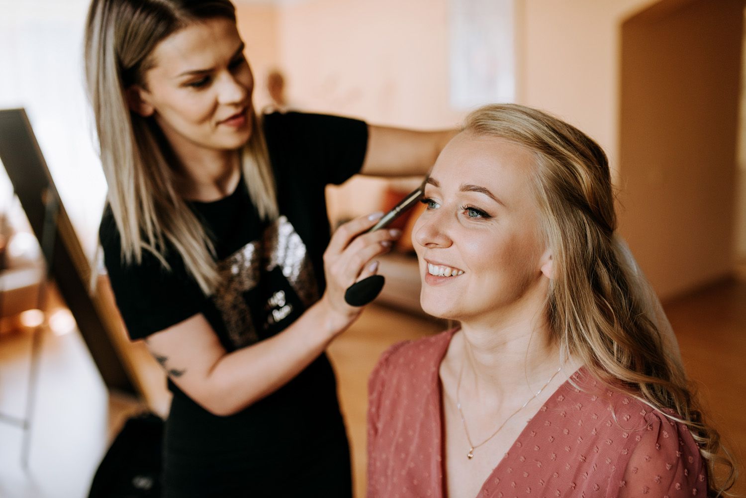 Skaists kāzu dienas make-up