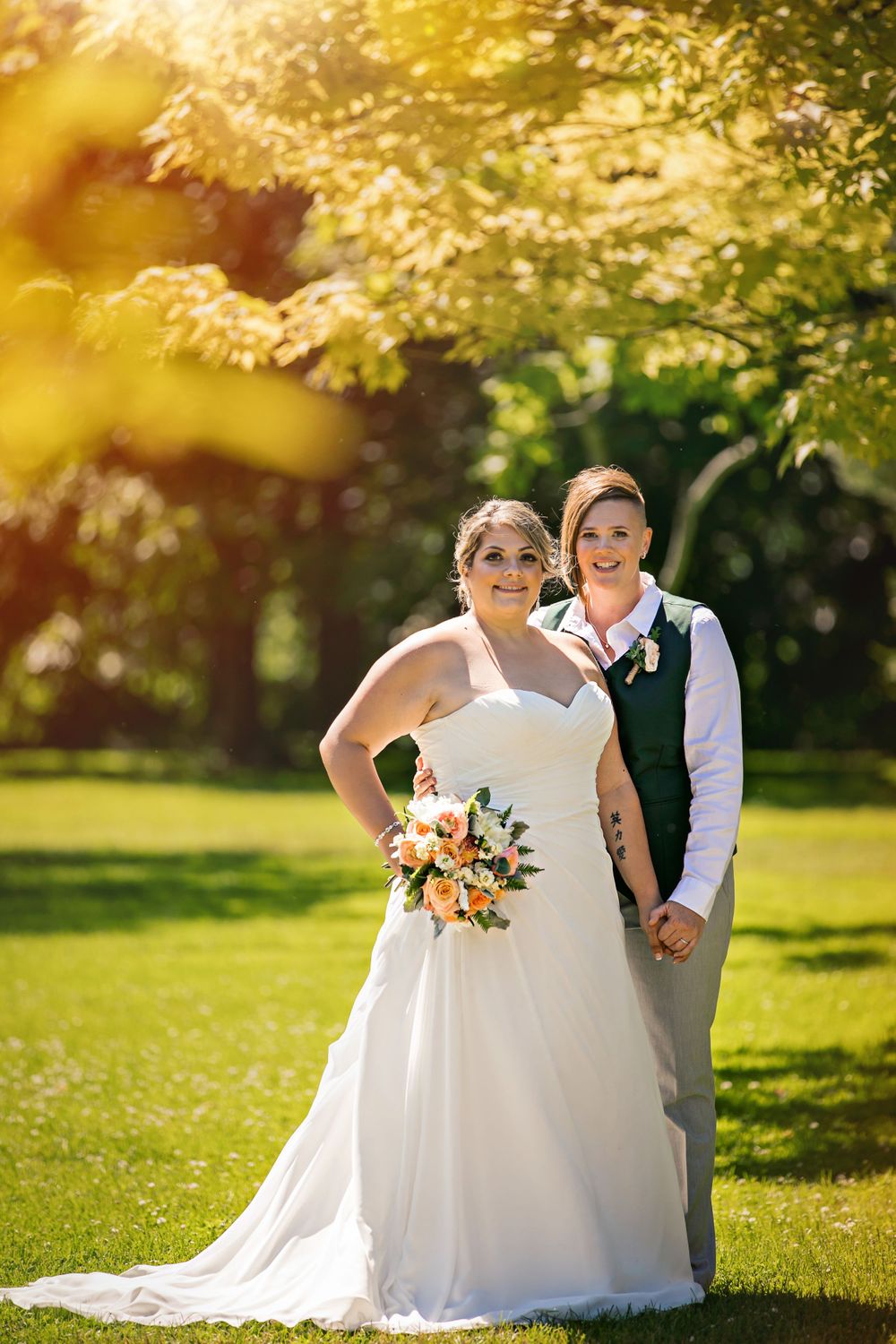 London Ontario Civic Gardens Wedding Photos
