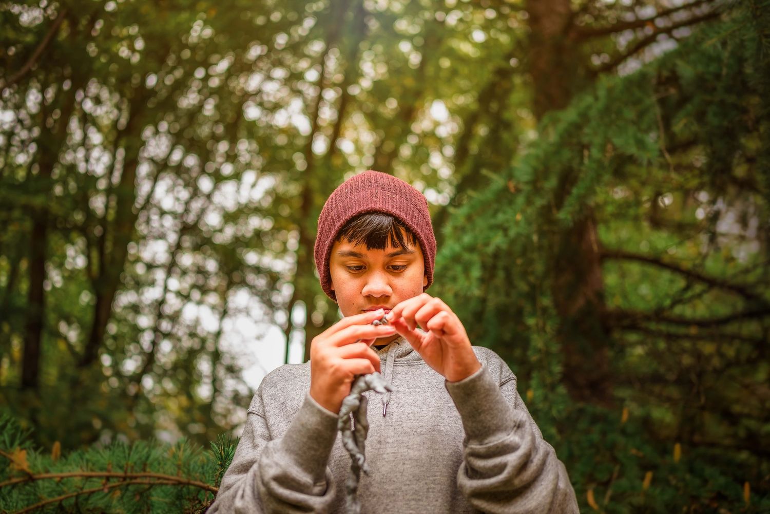 ASD boy sensory regulating