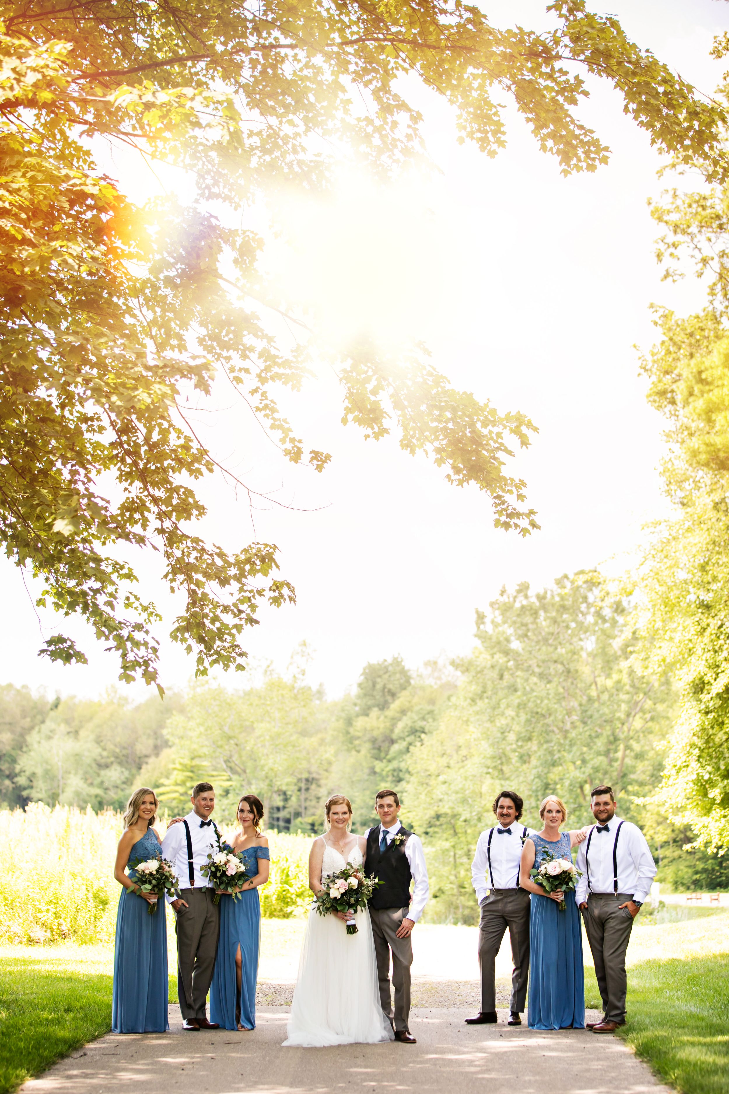 Charming rustic backyard wedding in Mount Brydges Ontario by London photographer Shawn Van Daele
