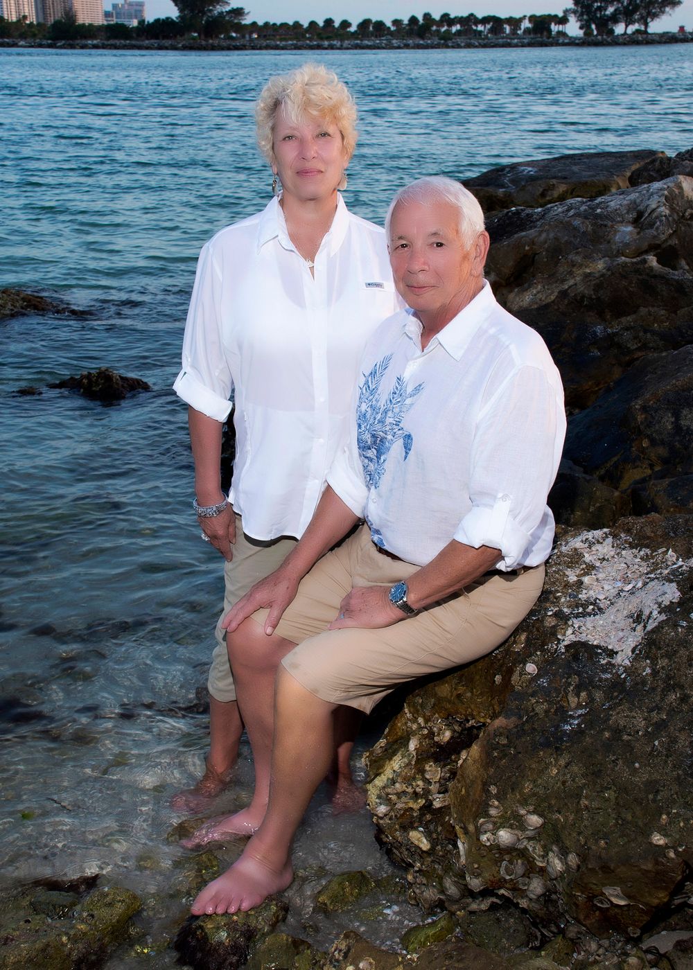 Family Beach Portrait, Clearwater Beach, Fl by Kathleen Hall Photography