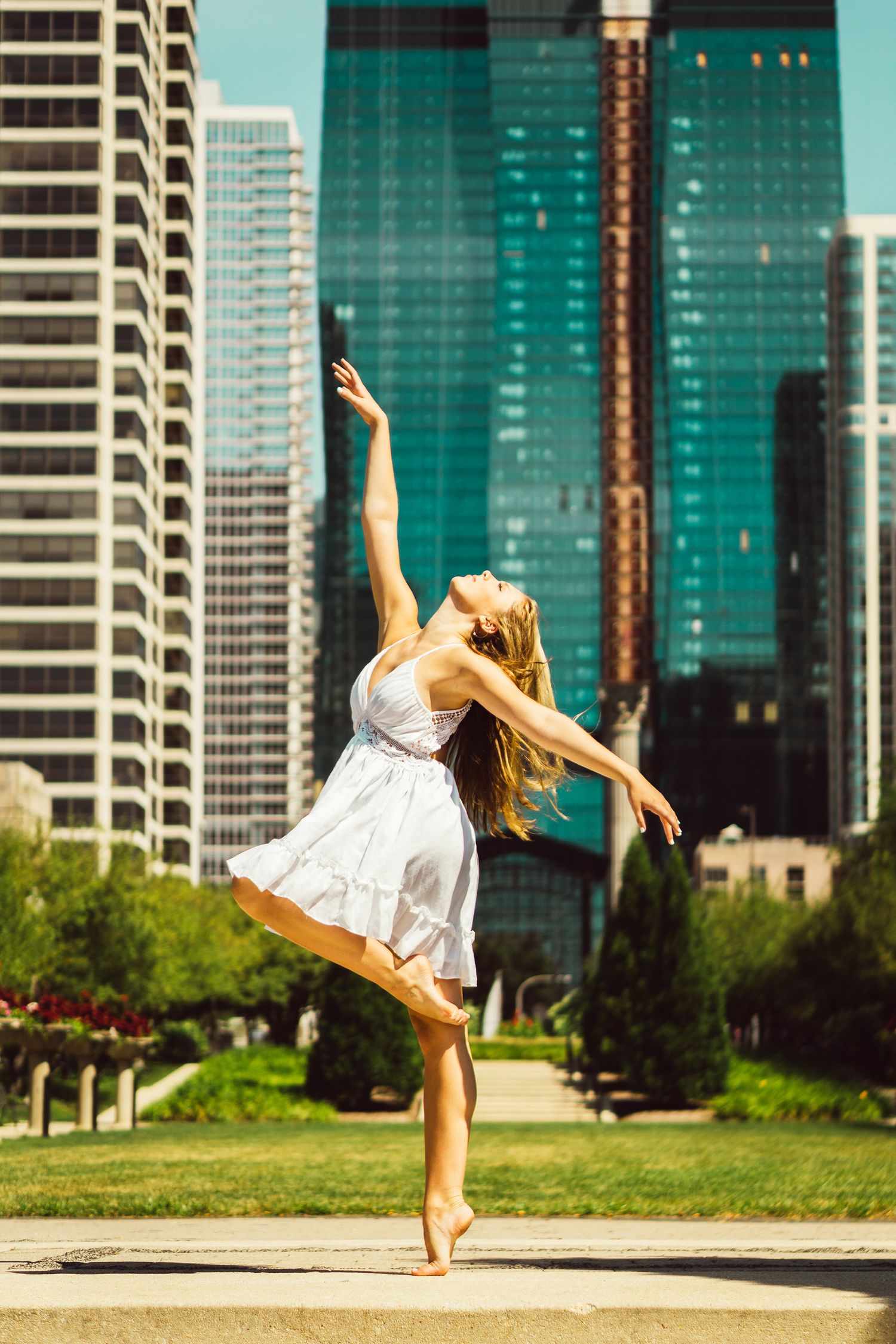 chicago senior dance photography portrait