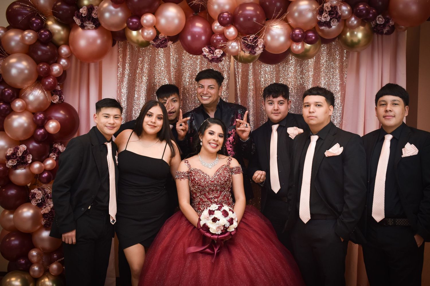 quince court of honor quince photography and video DFW's Best Quince Photographers