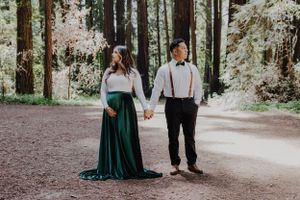 Santa Cruz maternity photographer, Santa Cruz engagement photographer, Henry Cowell photoshoot
