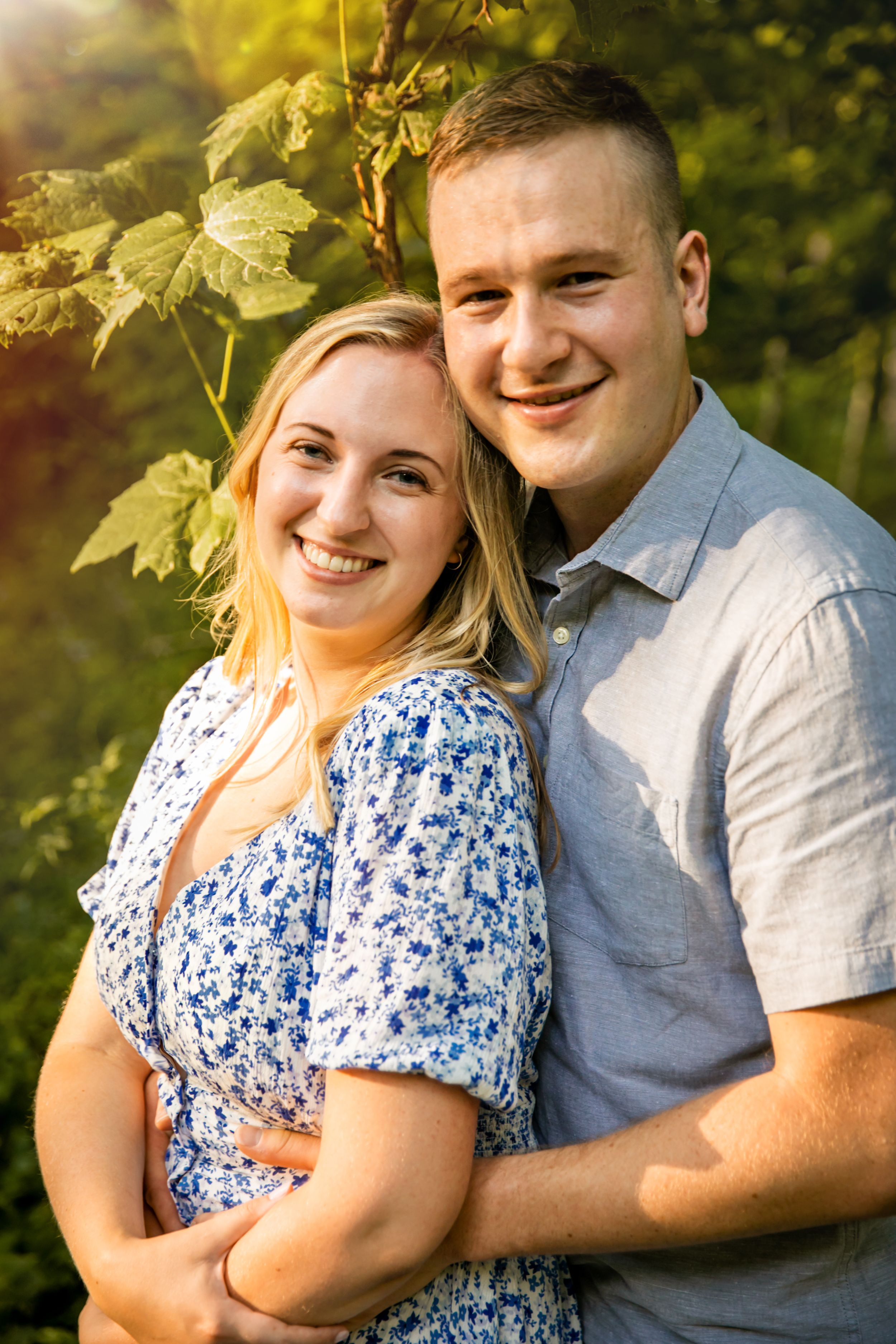 Dreamy summer engagement photos in Dundas and Ancaster Ontario by London wedding photographer Shawn Van Daele