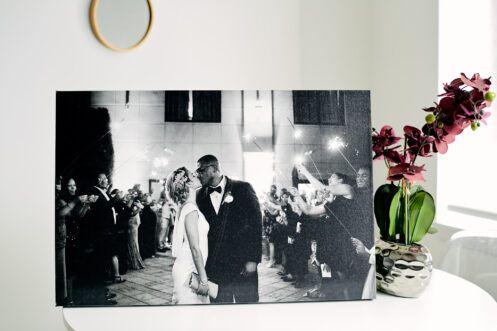 Gricel's Photography NJ Wedding Portrait Photographer Canvas print