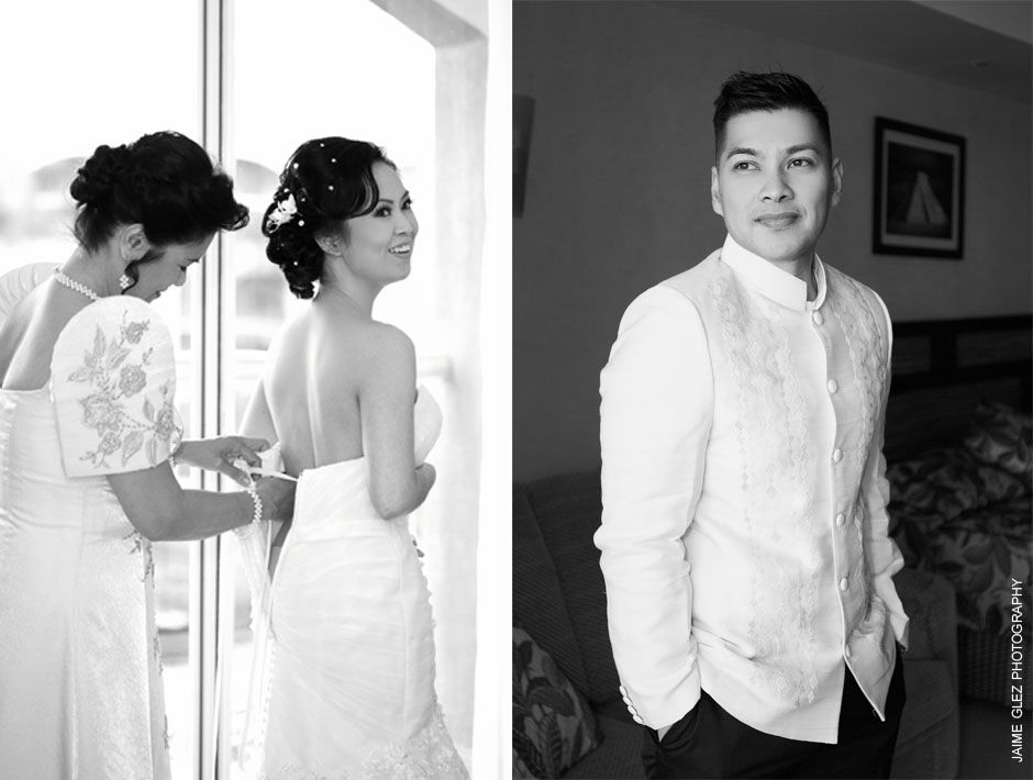 traditional Filipino wedding attire