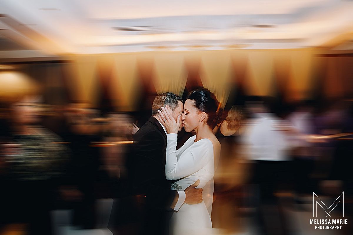 Chicago photographer melissa marie photography New Years eve wedding Renaissance Chicago Ohare