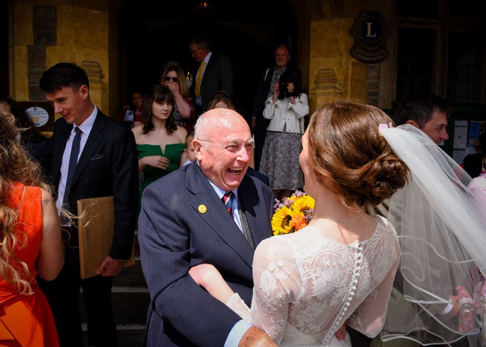 Congratulations!, Lynton Town Hall, Devon