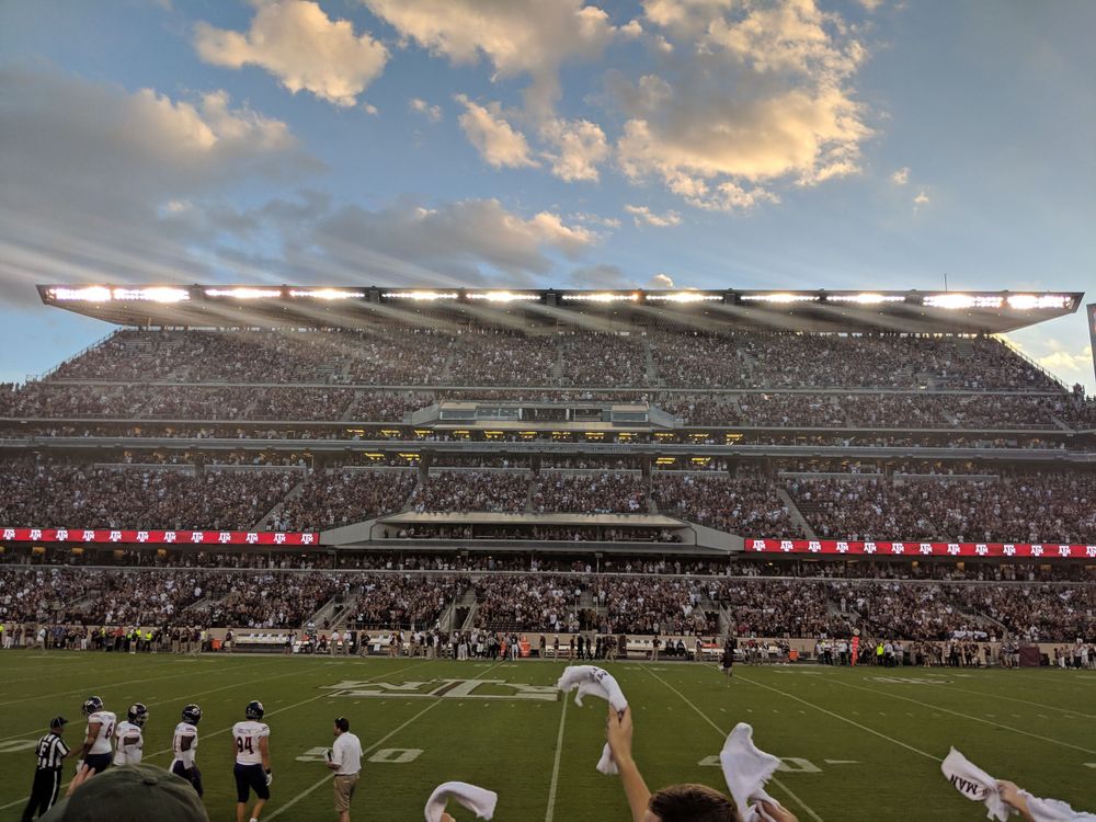 Stadium-Kyle field-Texas A&M-football-game