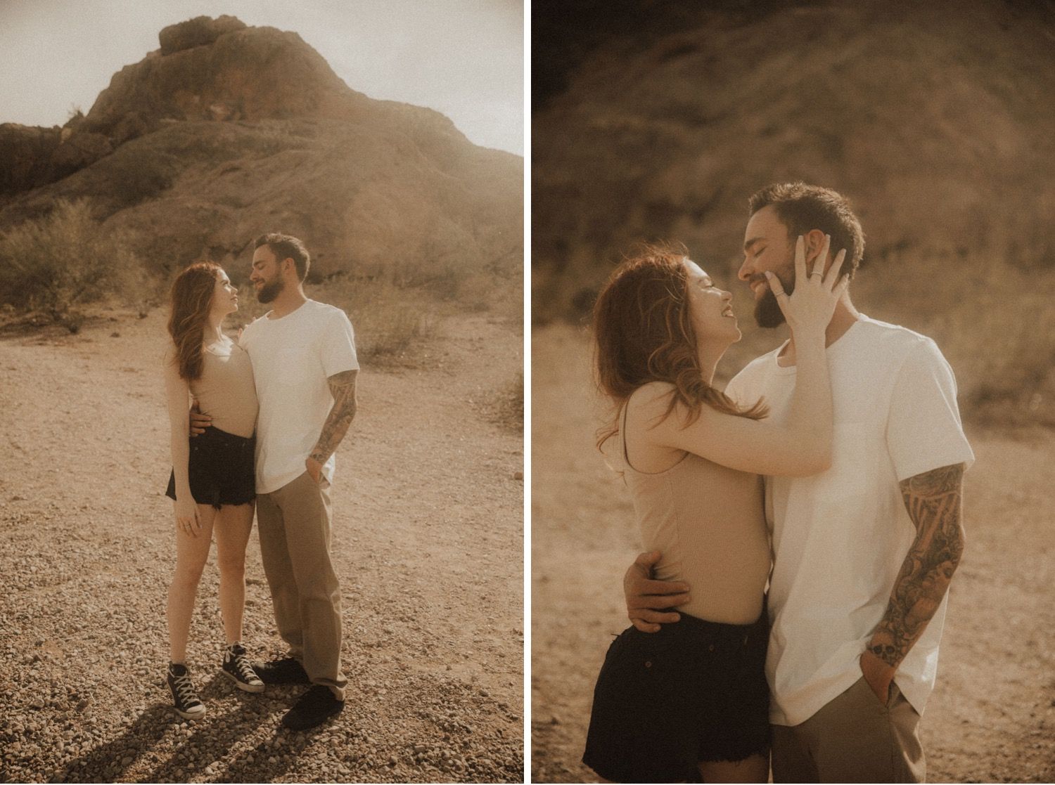 Arizona Couples Session at Papago Park