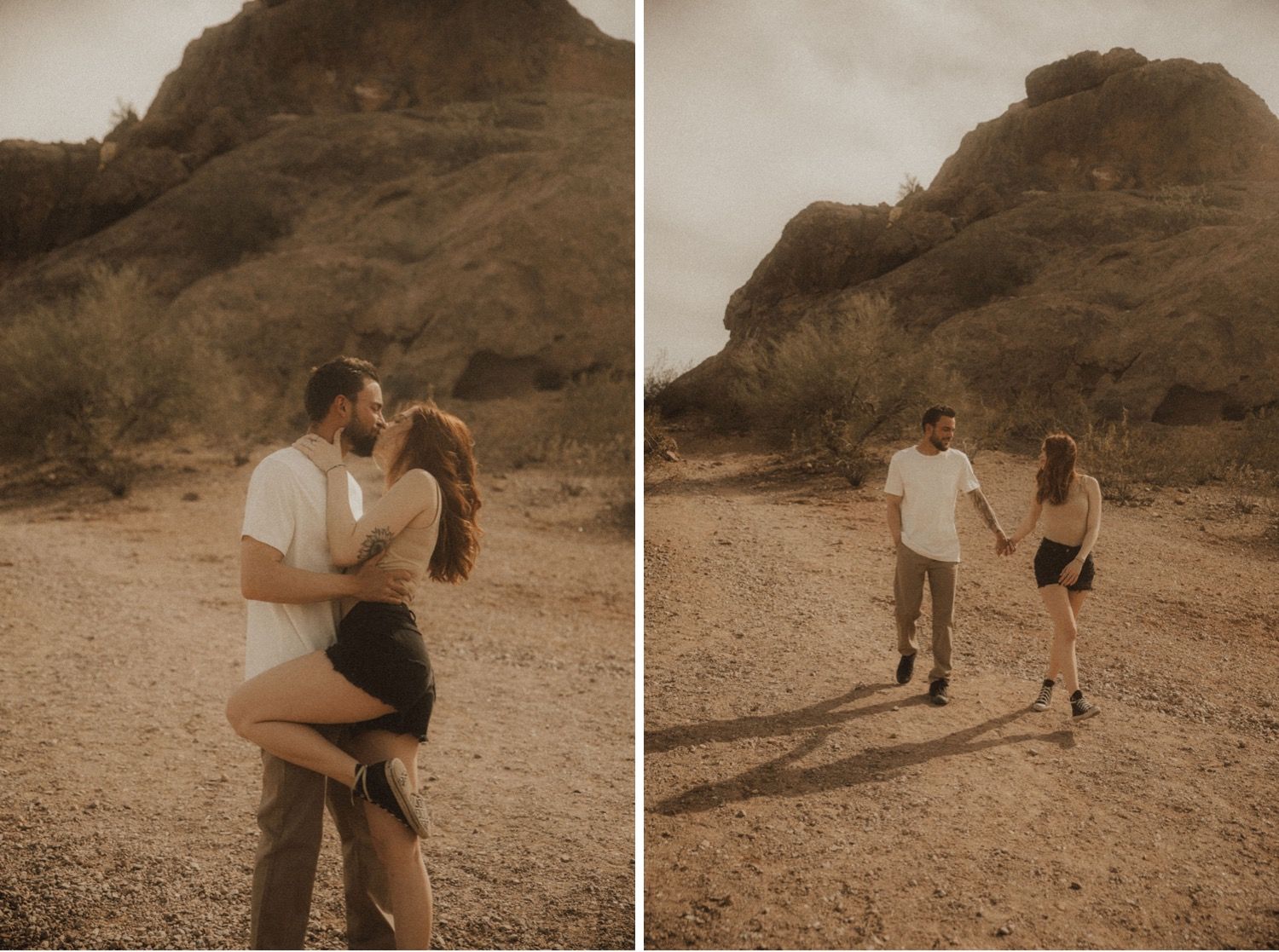 Arizona Couples Session at Papago Park