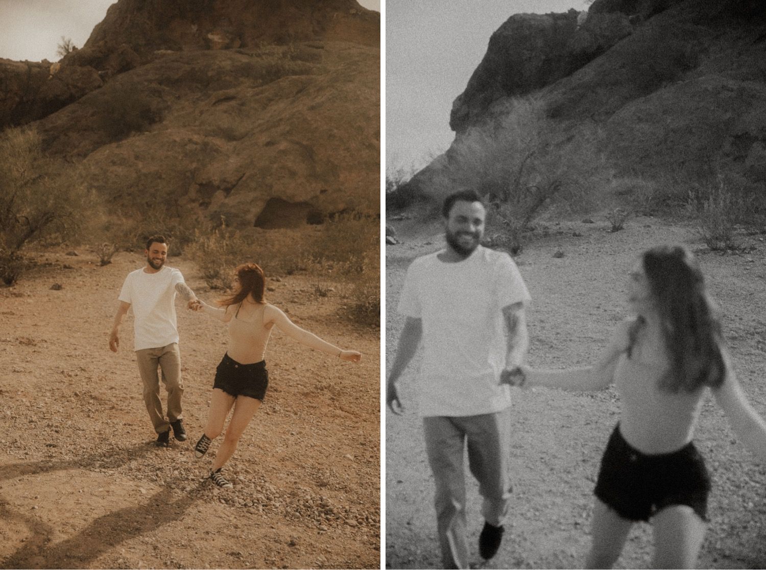 Arizona Couples Session at Papago Park