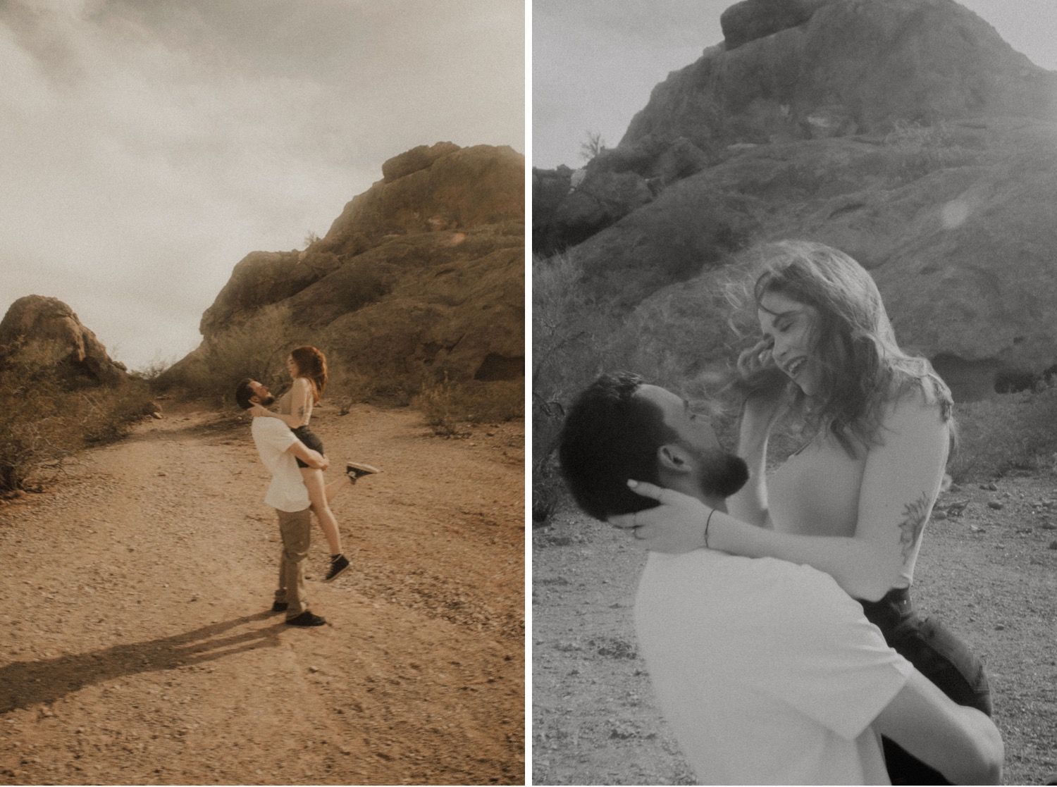 Arizona Couples Session at Papago Park