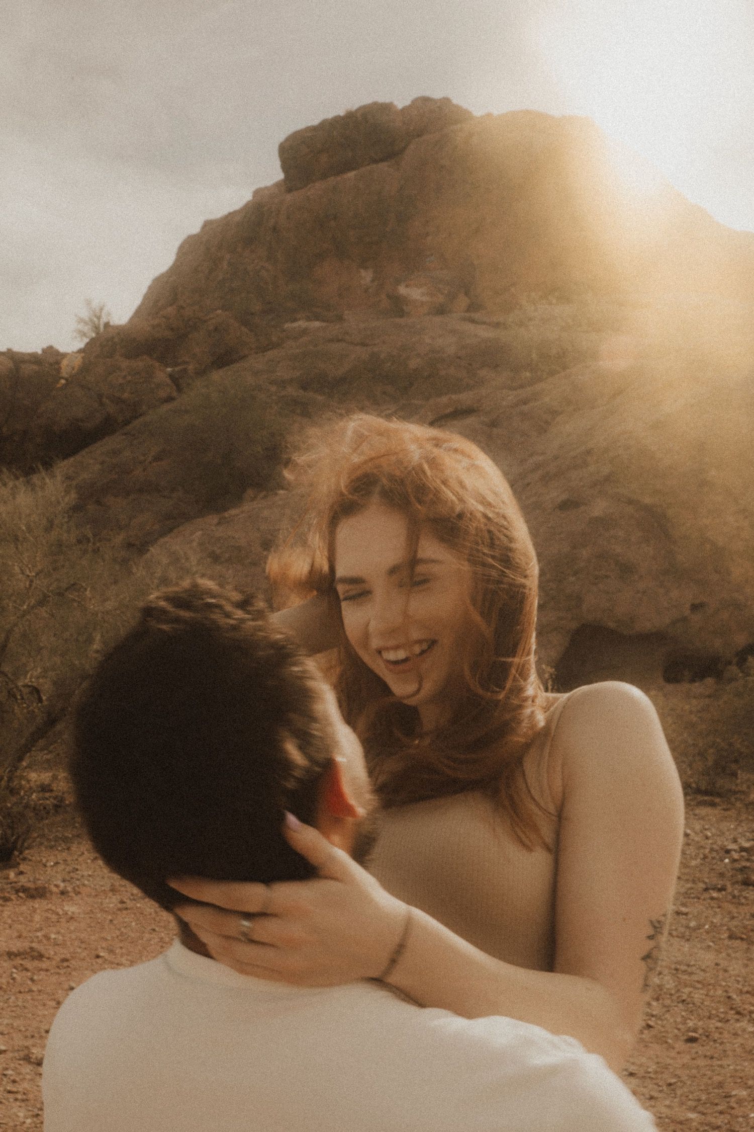 Arizona Couples Session at Papago Park