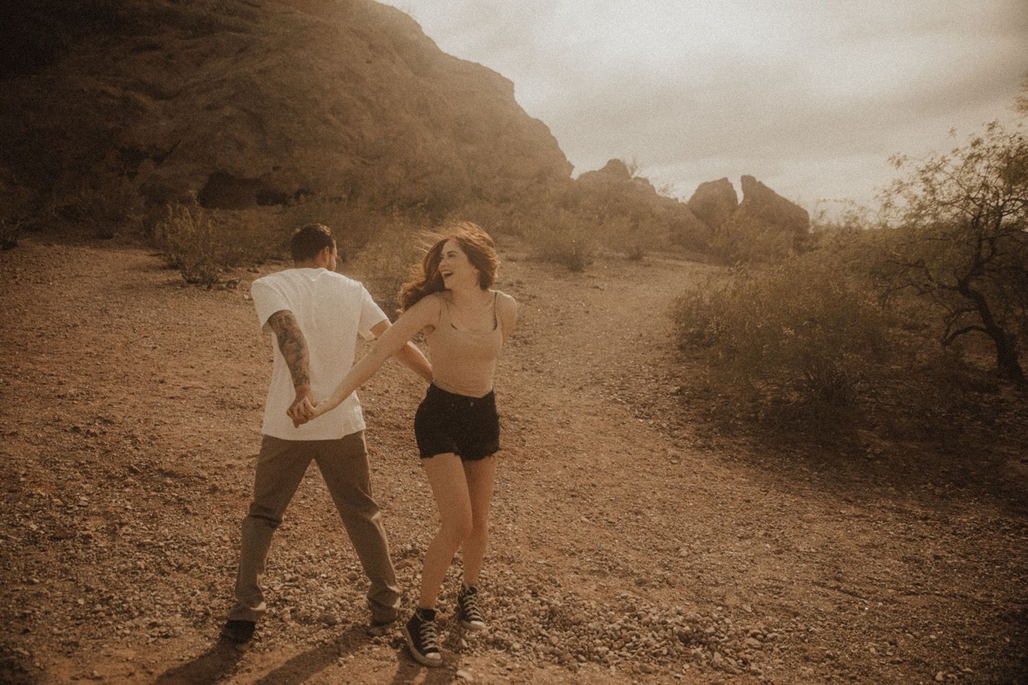 Arizona Couples Session at Papago Park
