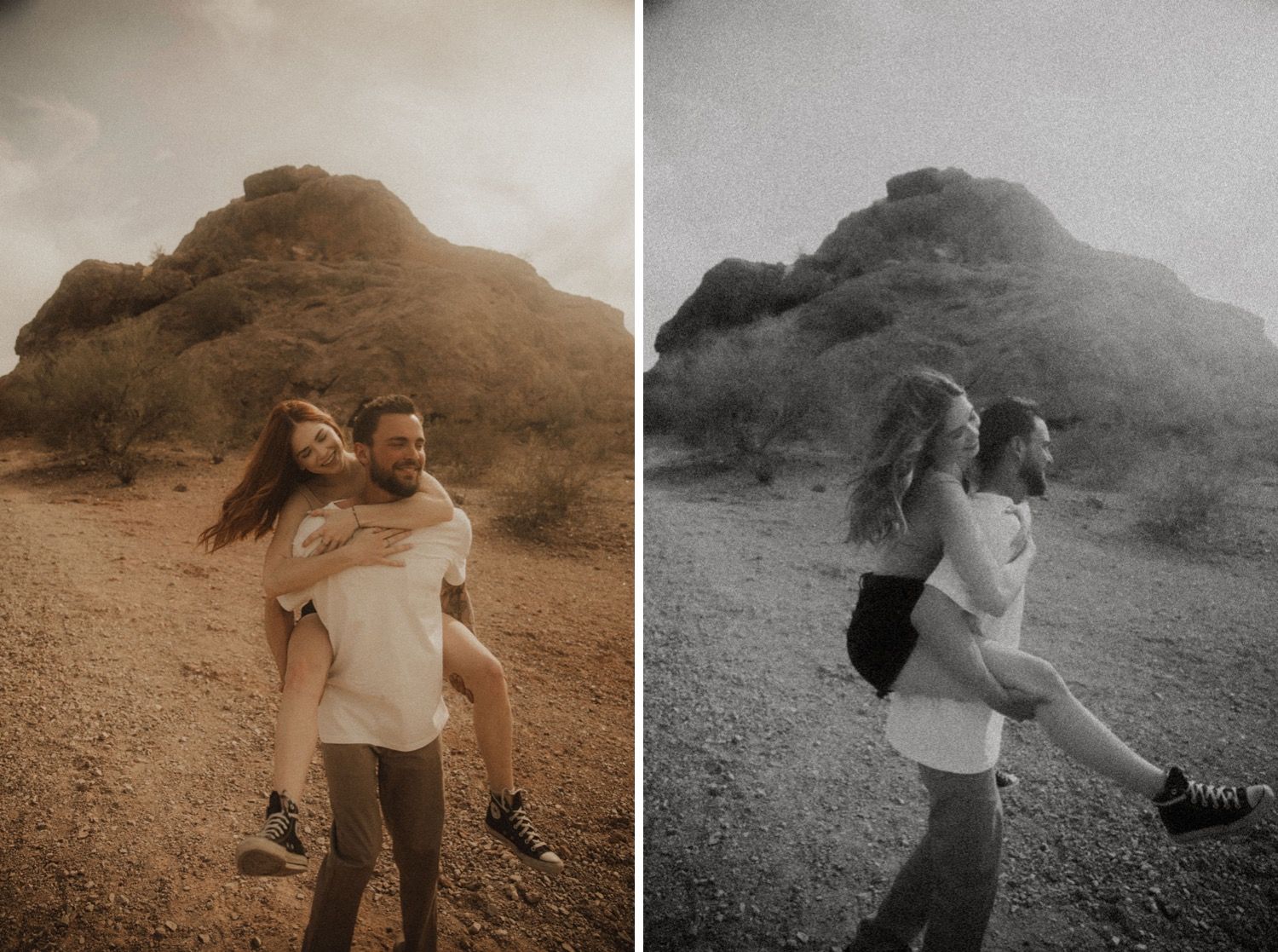 Arizona Couples Session at Papago Park