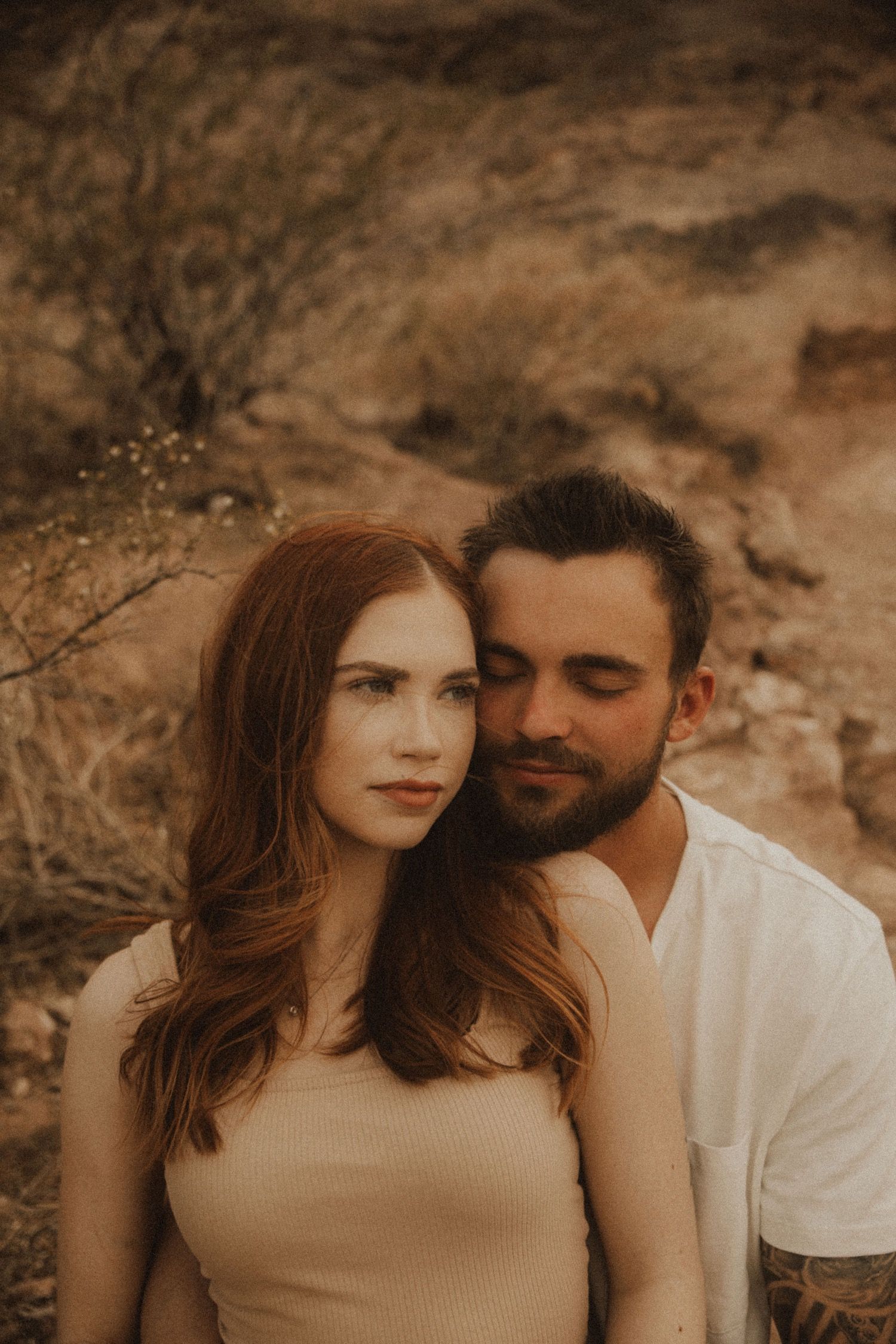 Arizona Couples Session at Papago Park