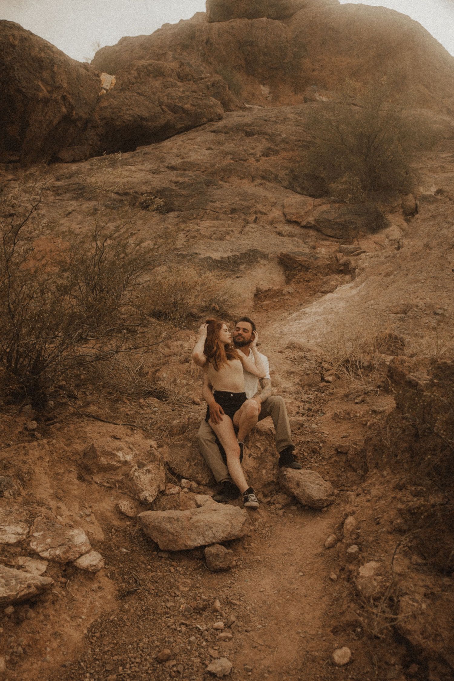 Arizona Couples Session at Papago Park