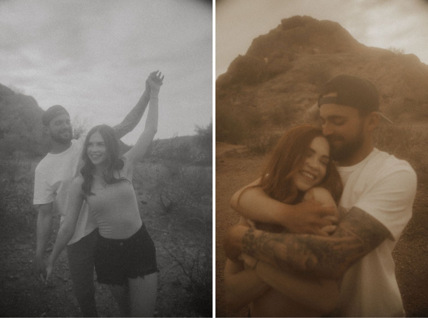 Arizona Couples Session at Papago Park