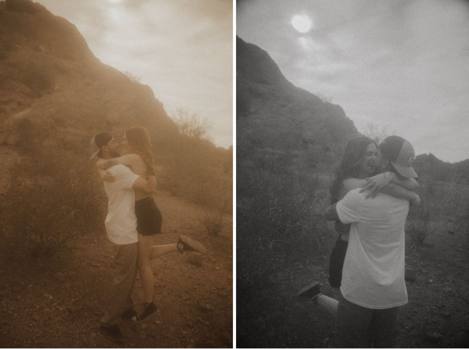 Arizona Couples Session at Papago Park