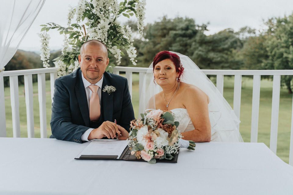 Wedding at Ridgeway Golf Club Caerphilly