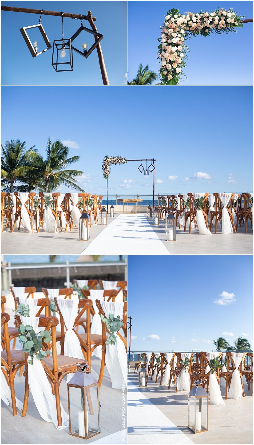 dreams riviera cancun wedding photos 12