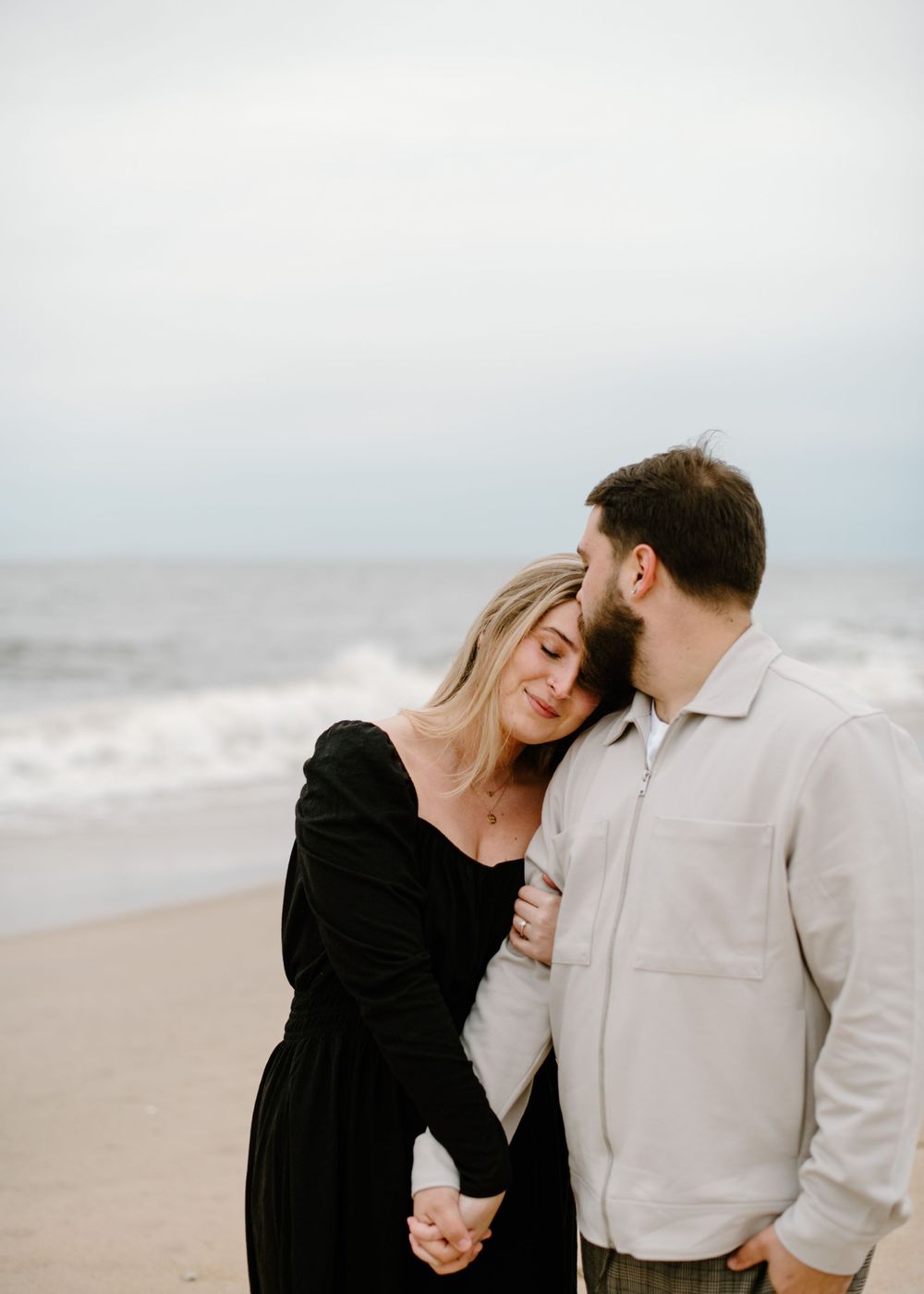 Ocean City Maryland engagement picture ideas