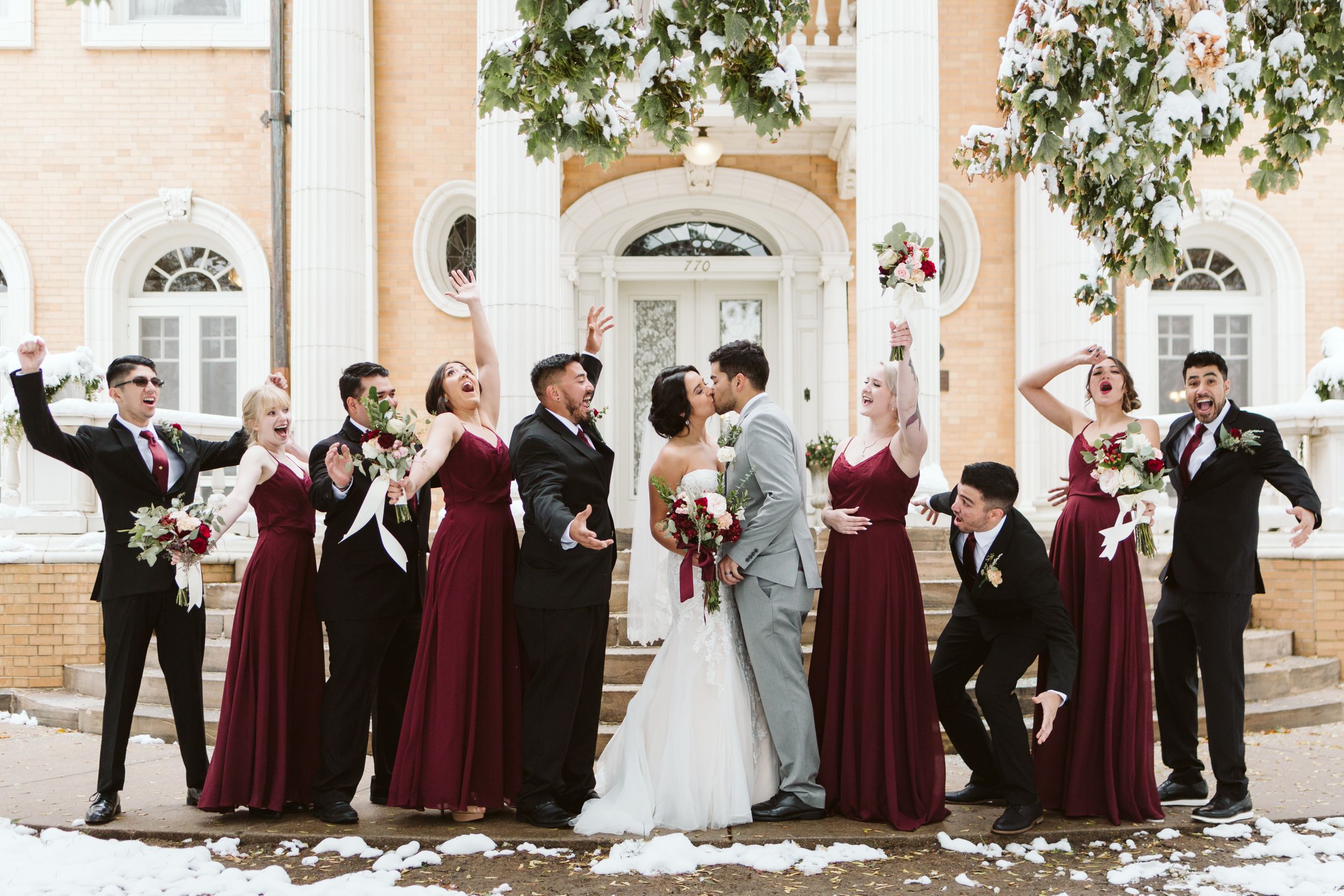 outdoor winter portraits, Colorado wedding photographer, best Denver venue, Denver wedding, winter wedding Inspiration,
